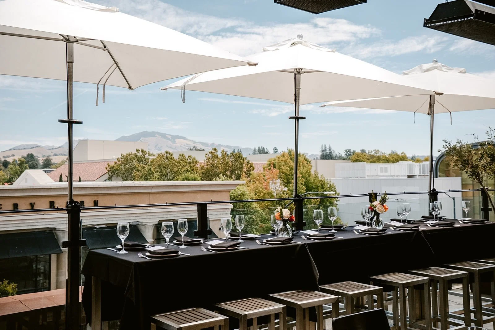 October, November, and December private dinners are booking up. The Lanai or The Tower at Rooftop, set for your group. For inquiries, email at events@rooftopwc.com