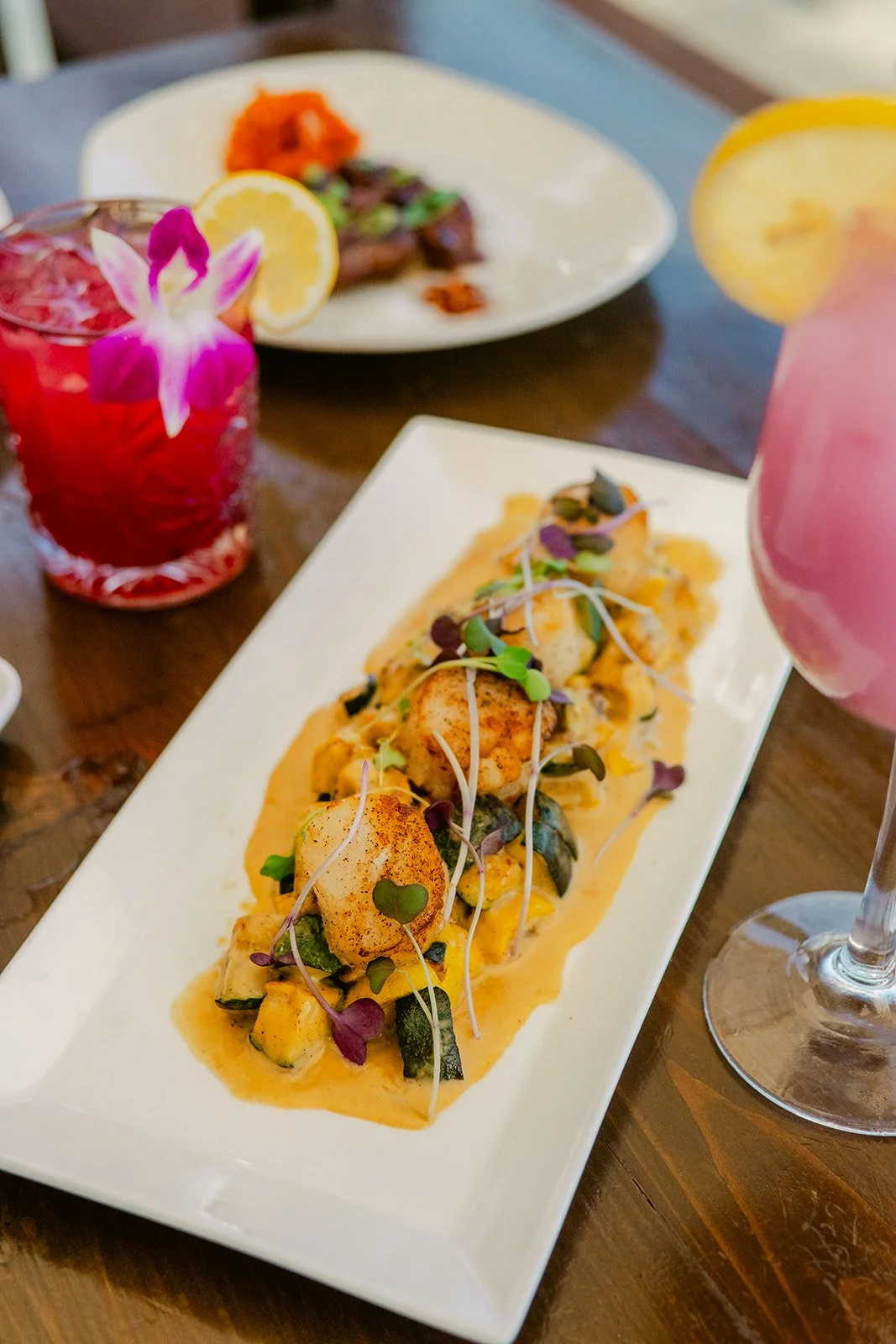 Curry Scallops 
