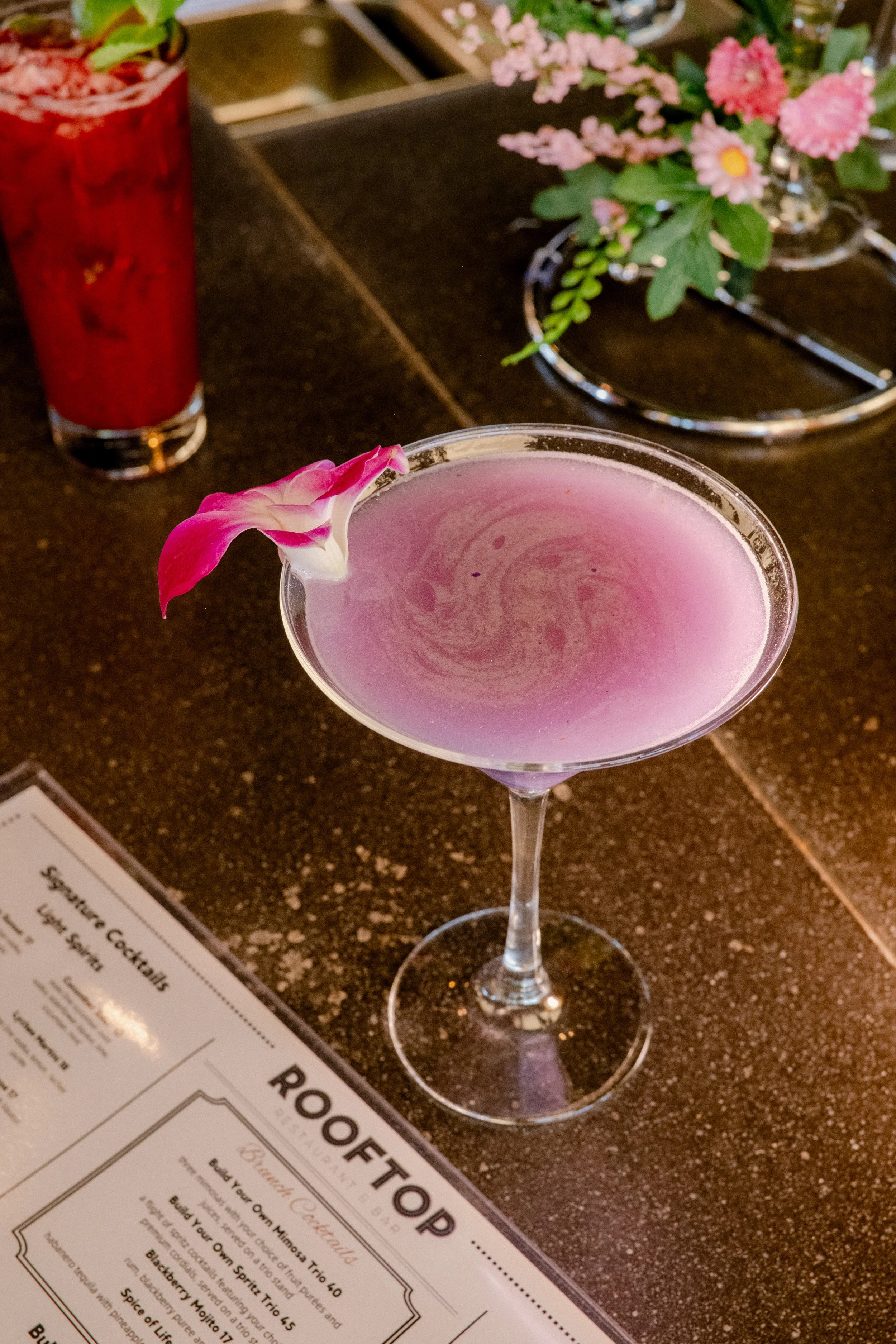 rooftop cocktail