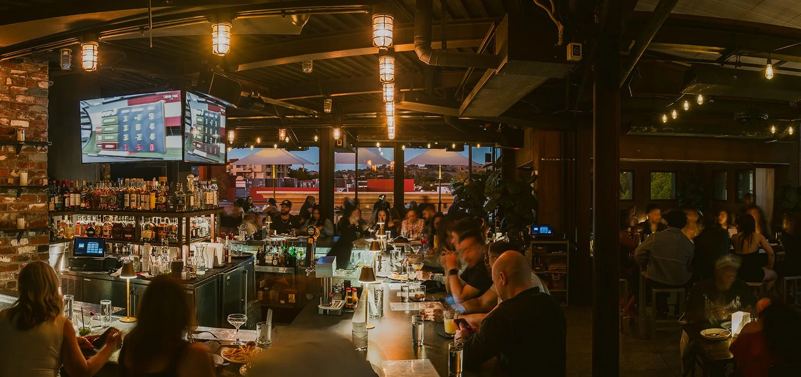 Rooftop bar vibes
