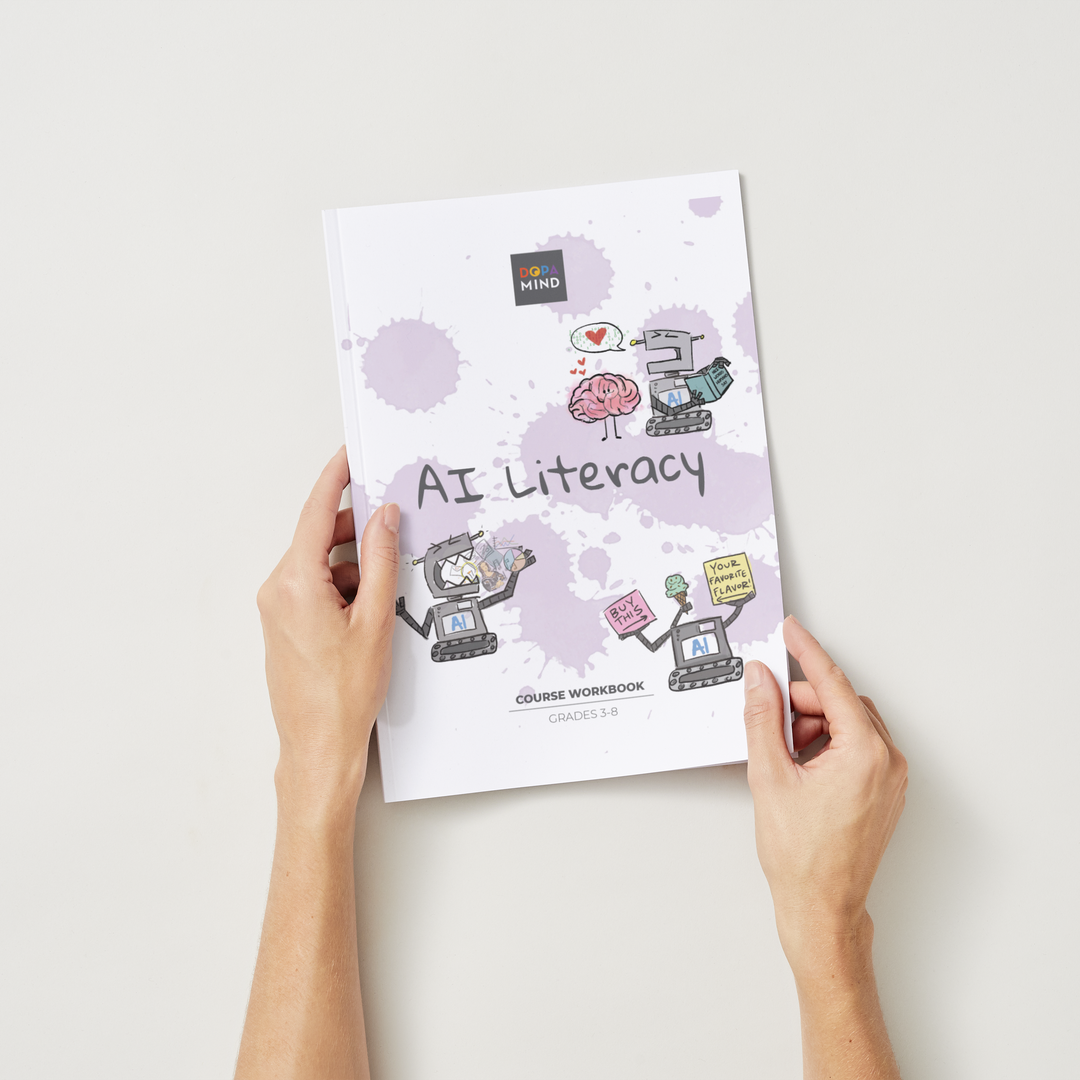 AI Literacy Workbook for Grades 3-8: Print
