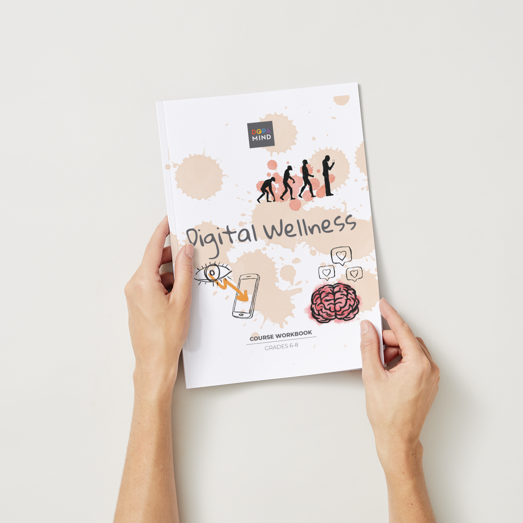 Digital Wellness Workbook for Grades 6-8: Print