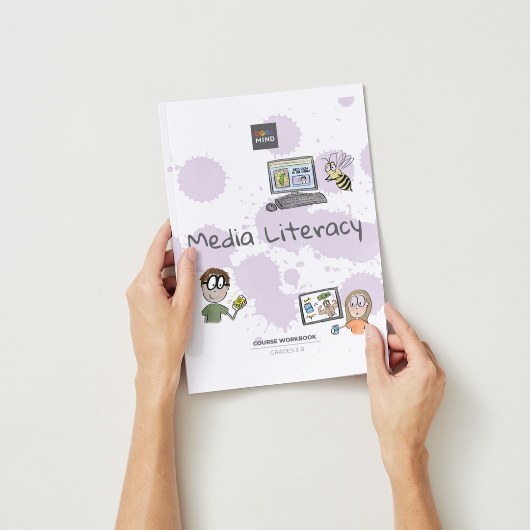 Media Literacy Workbook for Grades 3-8: Print