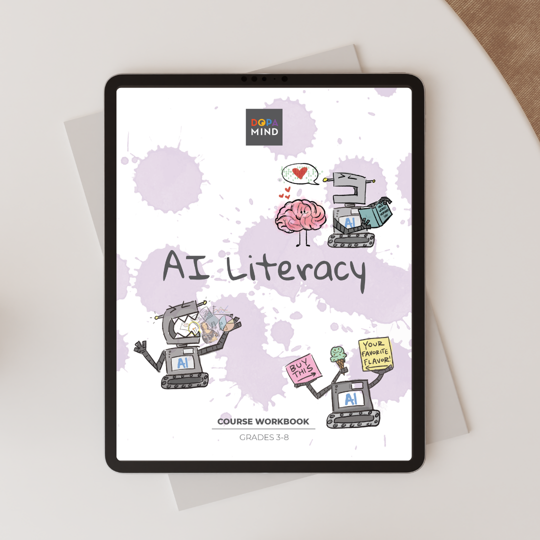 AI Literacy Workbook for Grades 3-8: Individual