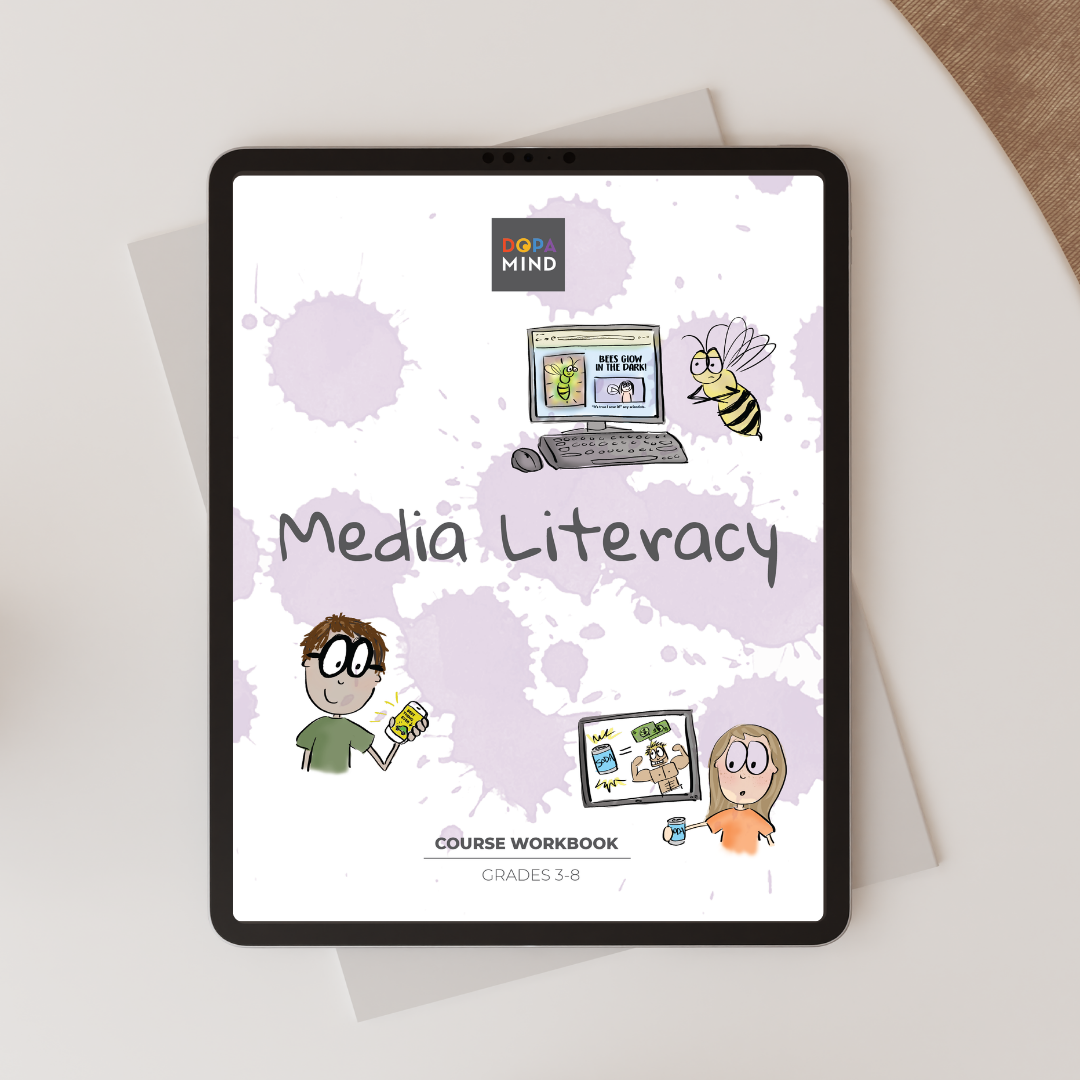 Media Literacy Workbook for Grades 3-8: Individual