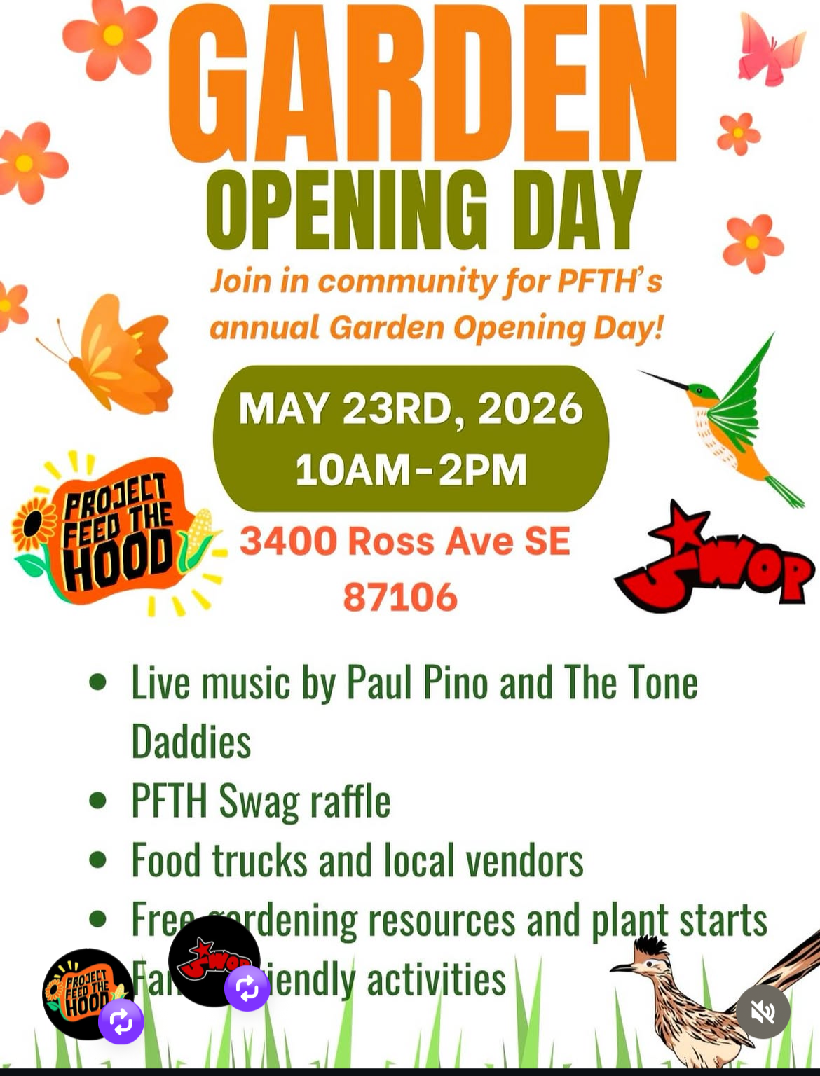 Garden Opening Day @ Project Feed the Hood