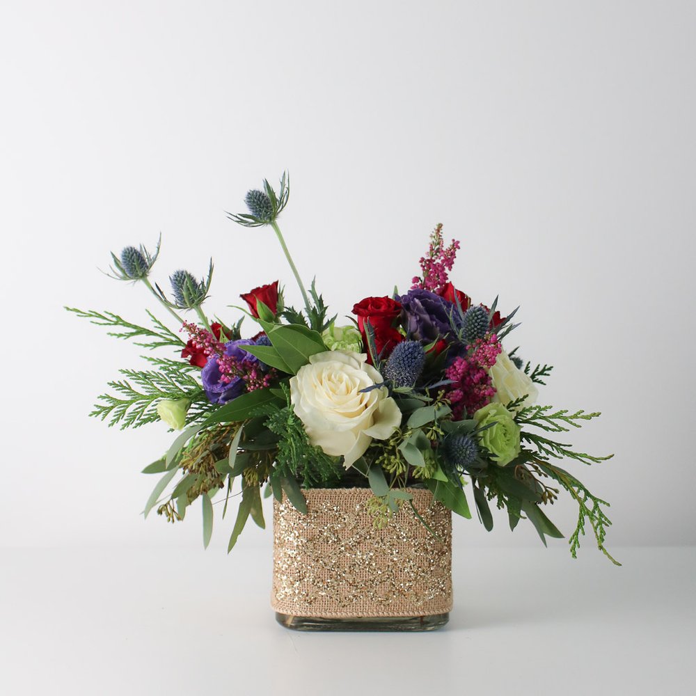 Designer's Choice Winter Floral Arrangement — Flowers by Gabrielle