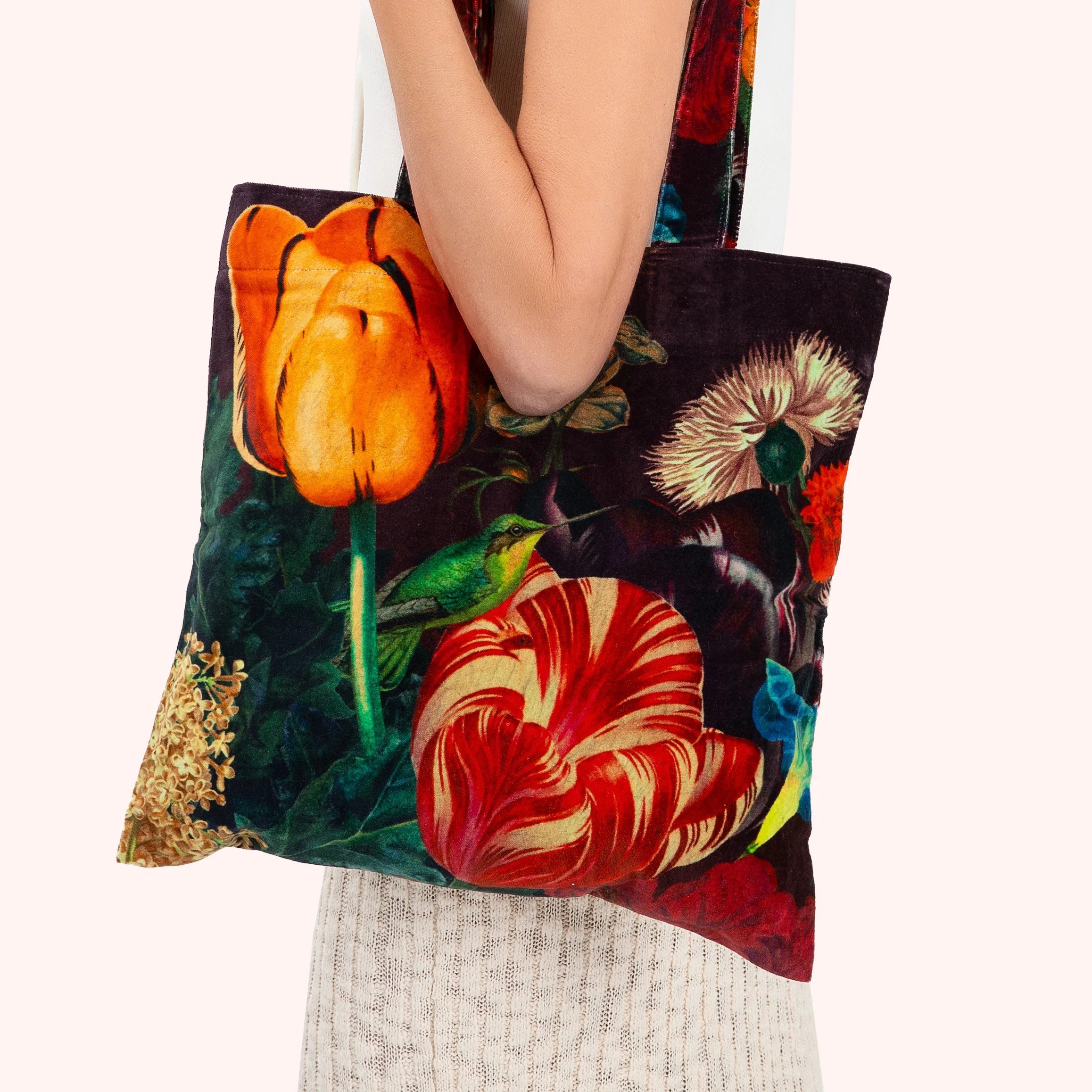 POWDER DESIGN | Velvet Tote Bag