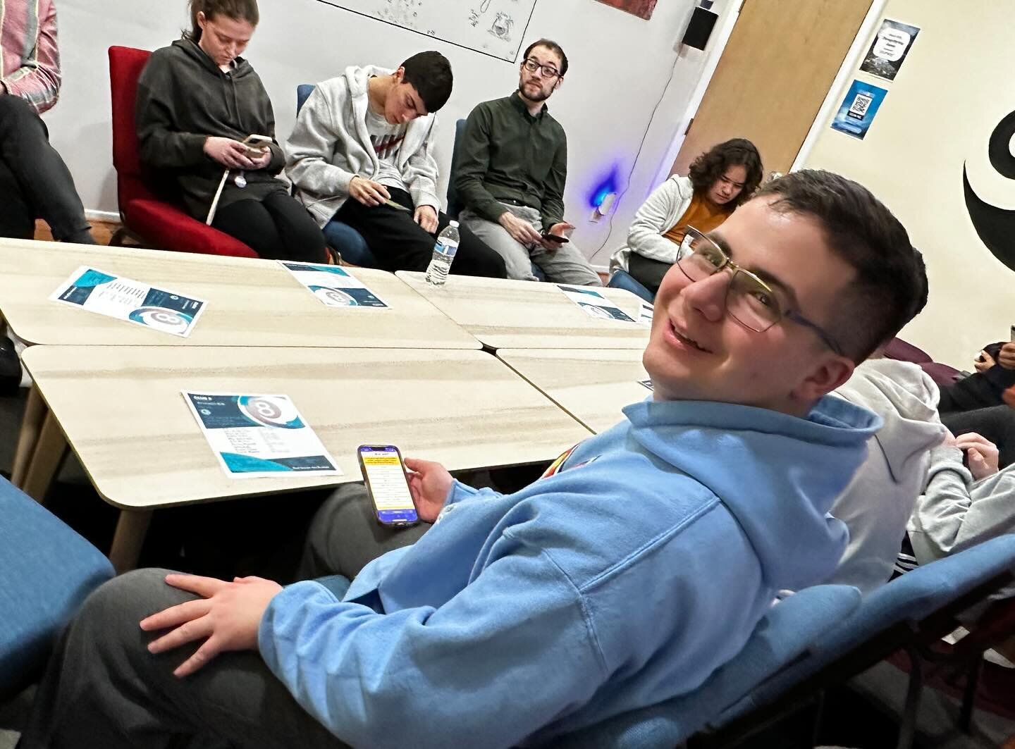 🎱 This week in Club 8 members started off with crowd favorite, JackBox Games! Members had a fun time writing quick quips and funny jokes! 👏 We hope you had a great time! See you next week at 6pm!