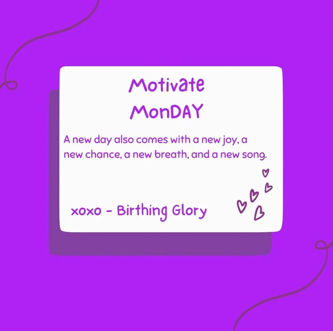 Happyyyyyy Motivate Monday 💜💛