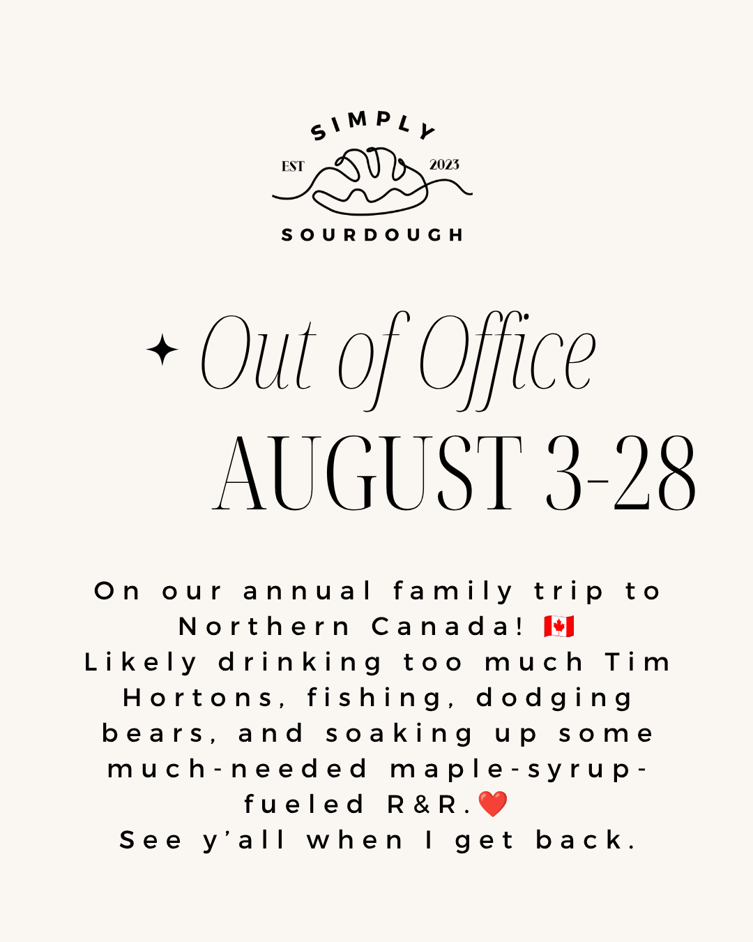Out of Office!