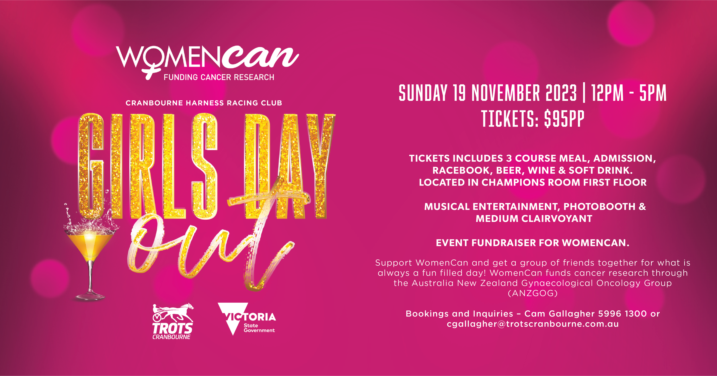 Girls Day Out — Cranbourne Harness Racing Club