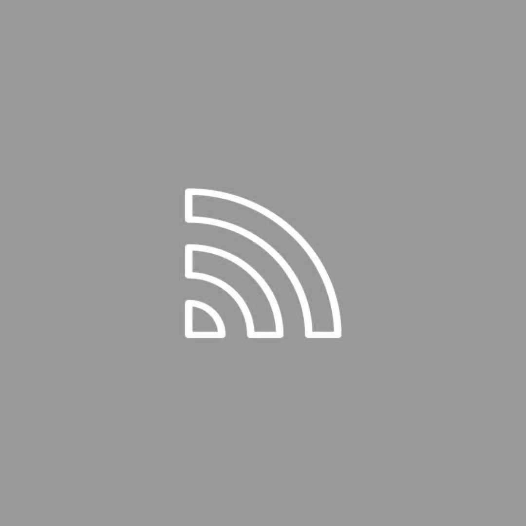 Wi-Fi signal icon on gray background