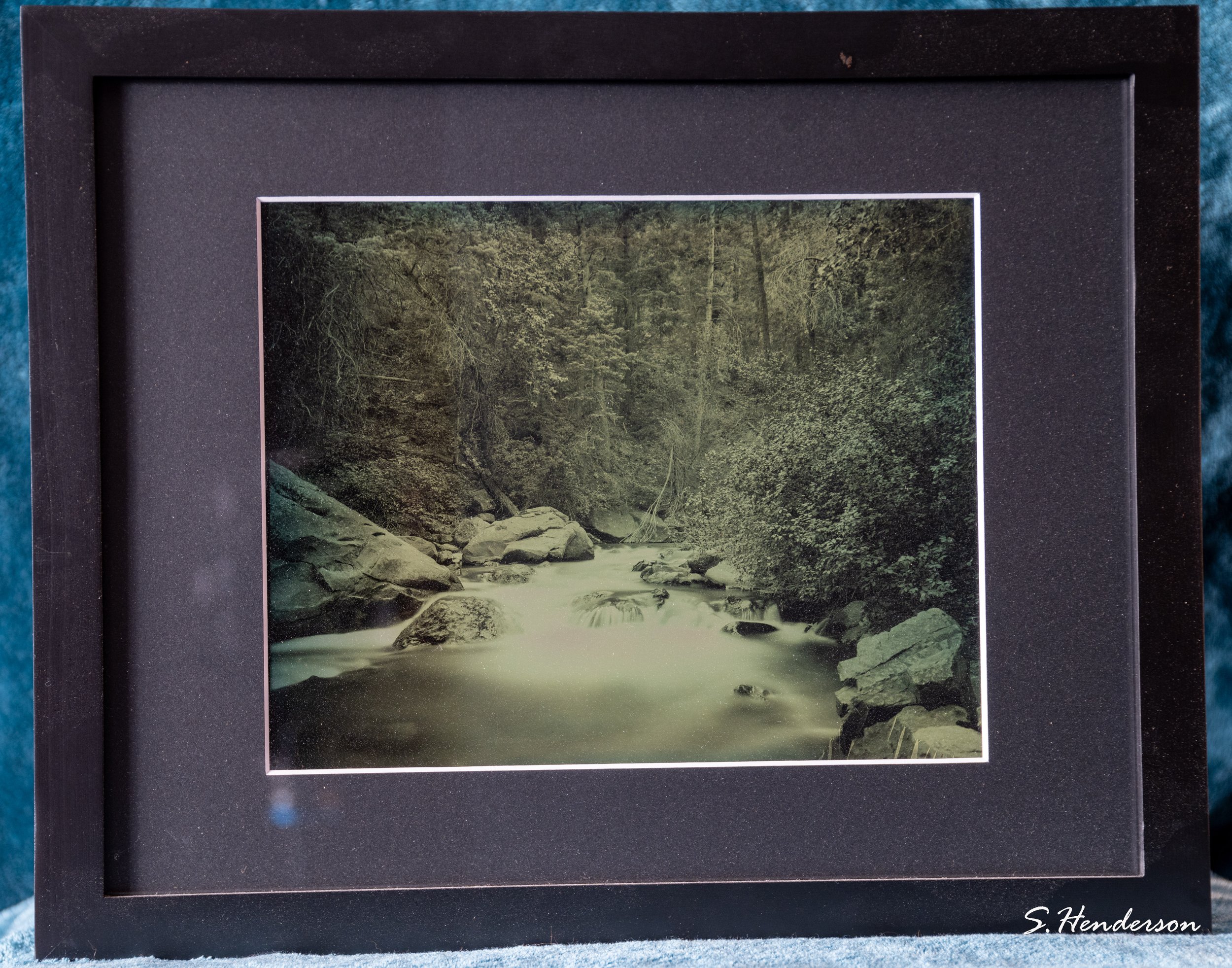 It comes together - American Fork Canyon - 8x10 tintype image 2024