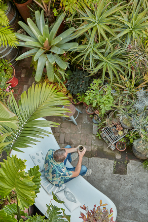 Inspiration from Clarke de Mornay's Patio Garden — Flora Grubb Gardens