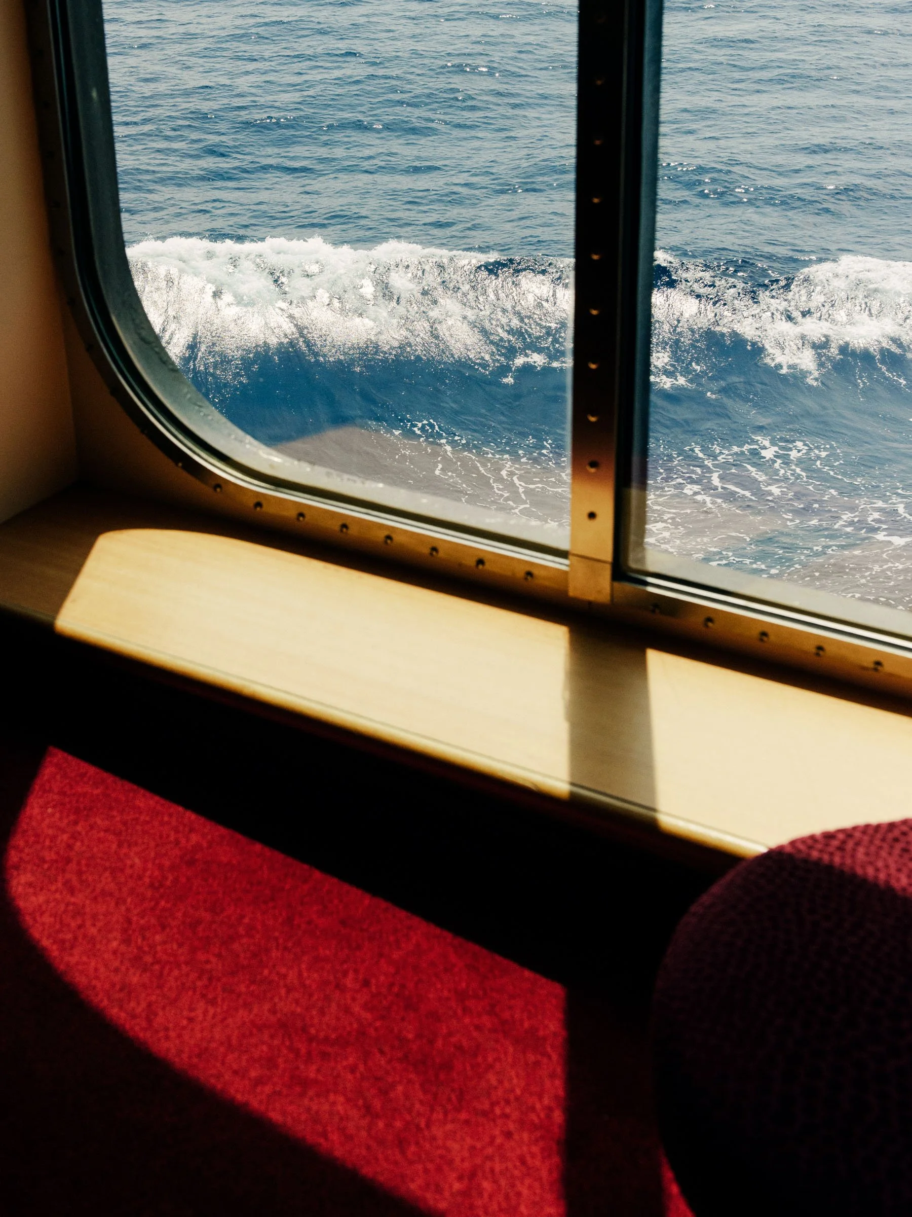 Aboard the Queen Mary 2