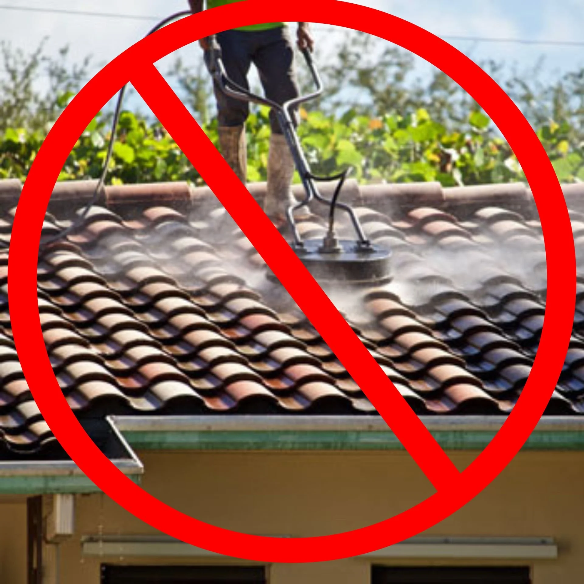 the Power Wash The Roof Cleaning Method Lakewood Ranch
