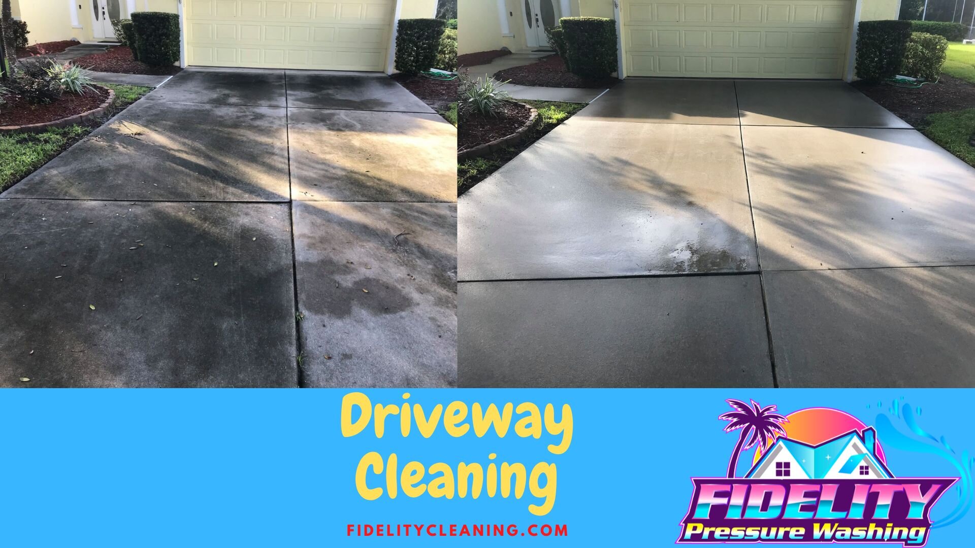 🌟 Elevate Your Home Investment with Driveway Cleaning! 🌟

Invest in the beauty of your home today! Fidelity Pressure Washing is here to offer expert advice, solutions, and the results you need to meet your goals. Discover the benefits of profession