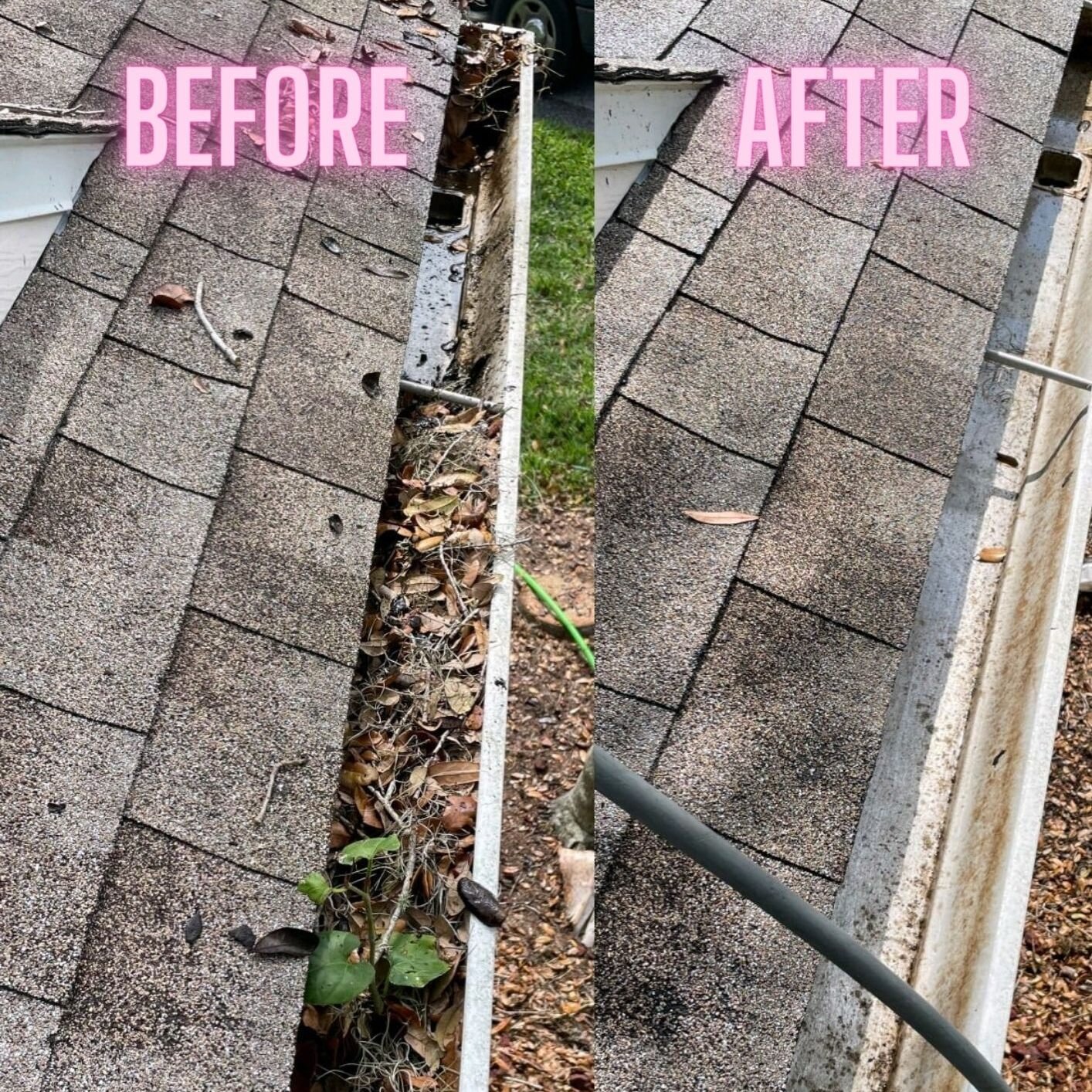 🌟 Say Goodbye to Clogged Gutters with Fidelity Pressure Washing! 🌟

Are your gutters clogged and causing problems for your home? Fidelity Pressure Washing is here to save the day with our professional gutter cleaning services! 🍃💦

✅ Protect Your 