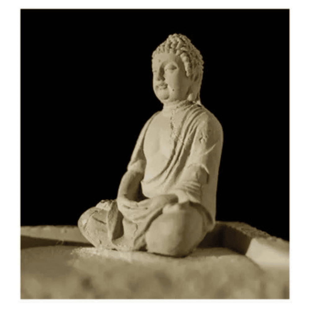 Meditation statue