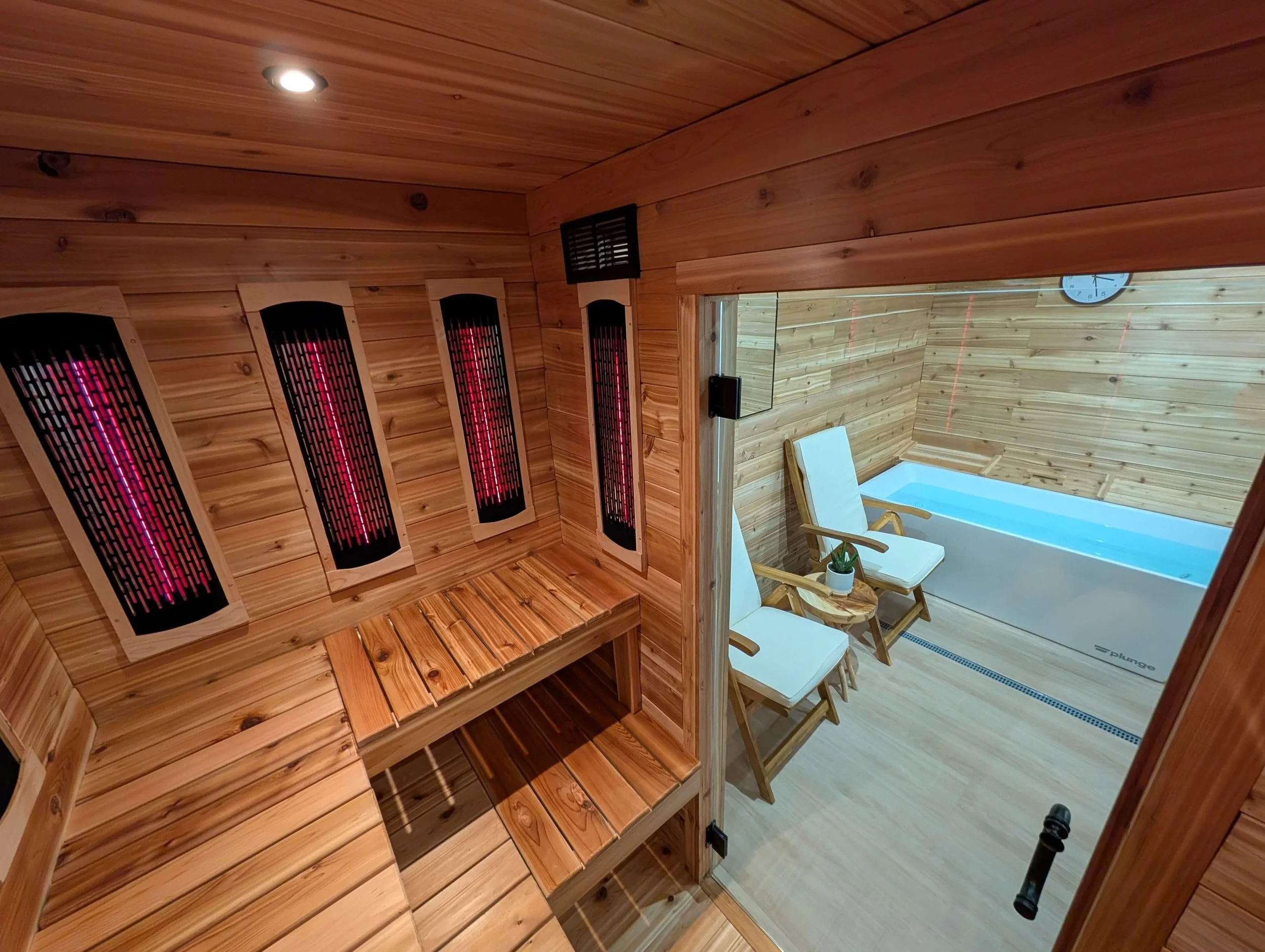 gift a private sauna and cold plunge session