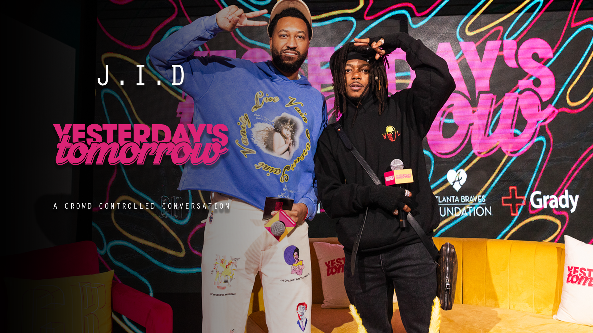 J.I.D Speaks at Yesterday's Tomorrow