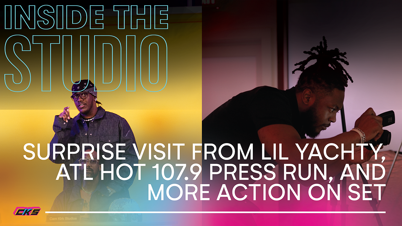 Surprise Visit from Lil Yachty, ATL Hot 107.9 Press Run, & More Action on Set  | Inside the Studio