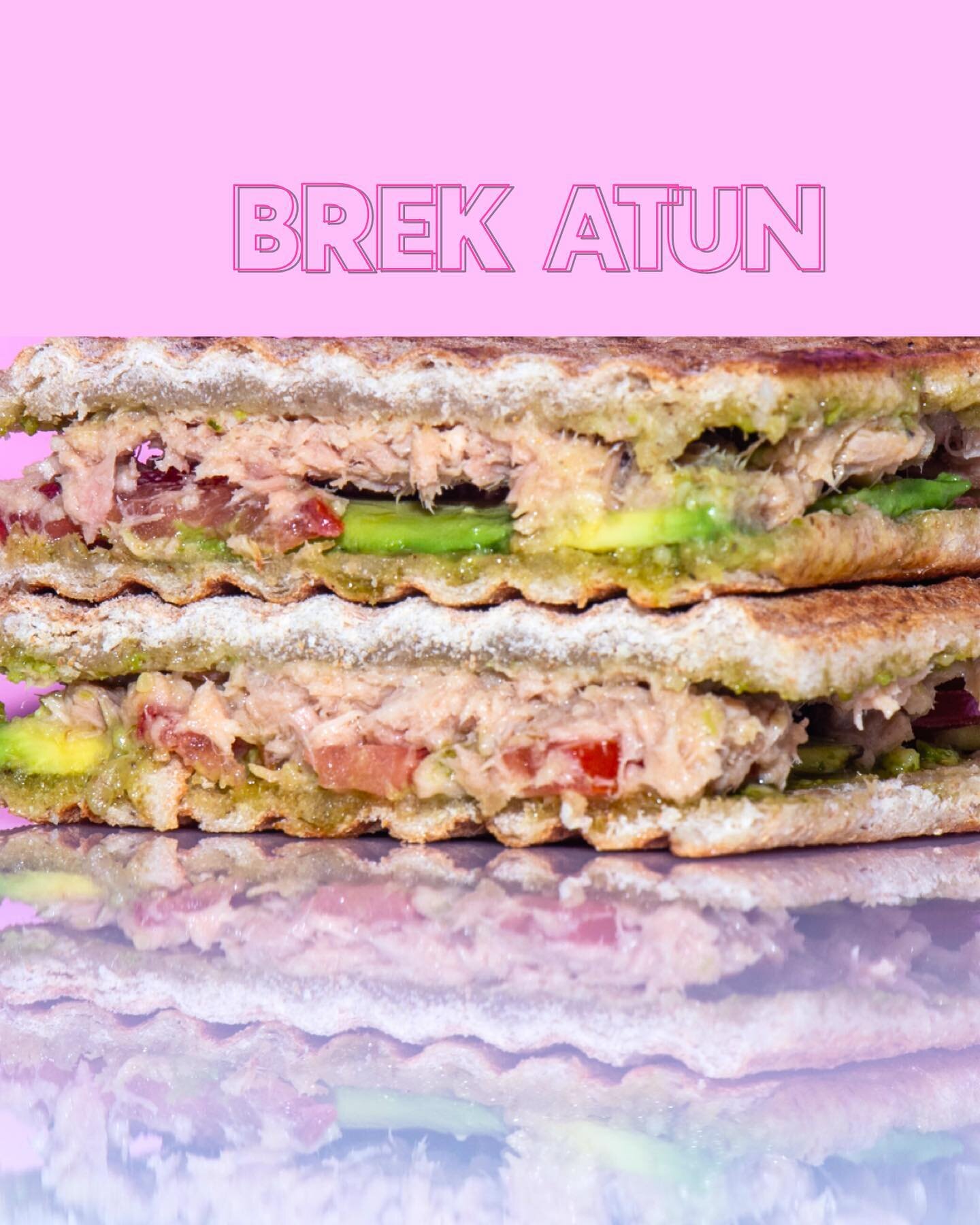 El Brek de Atún no tiene comparación. Es de lo más rico y healthy que vas a probar. 🤤🖤