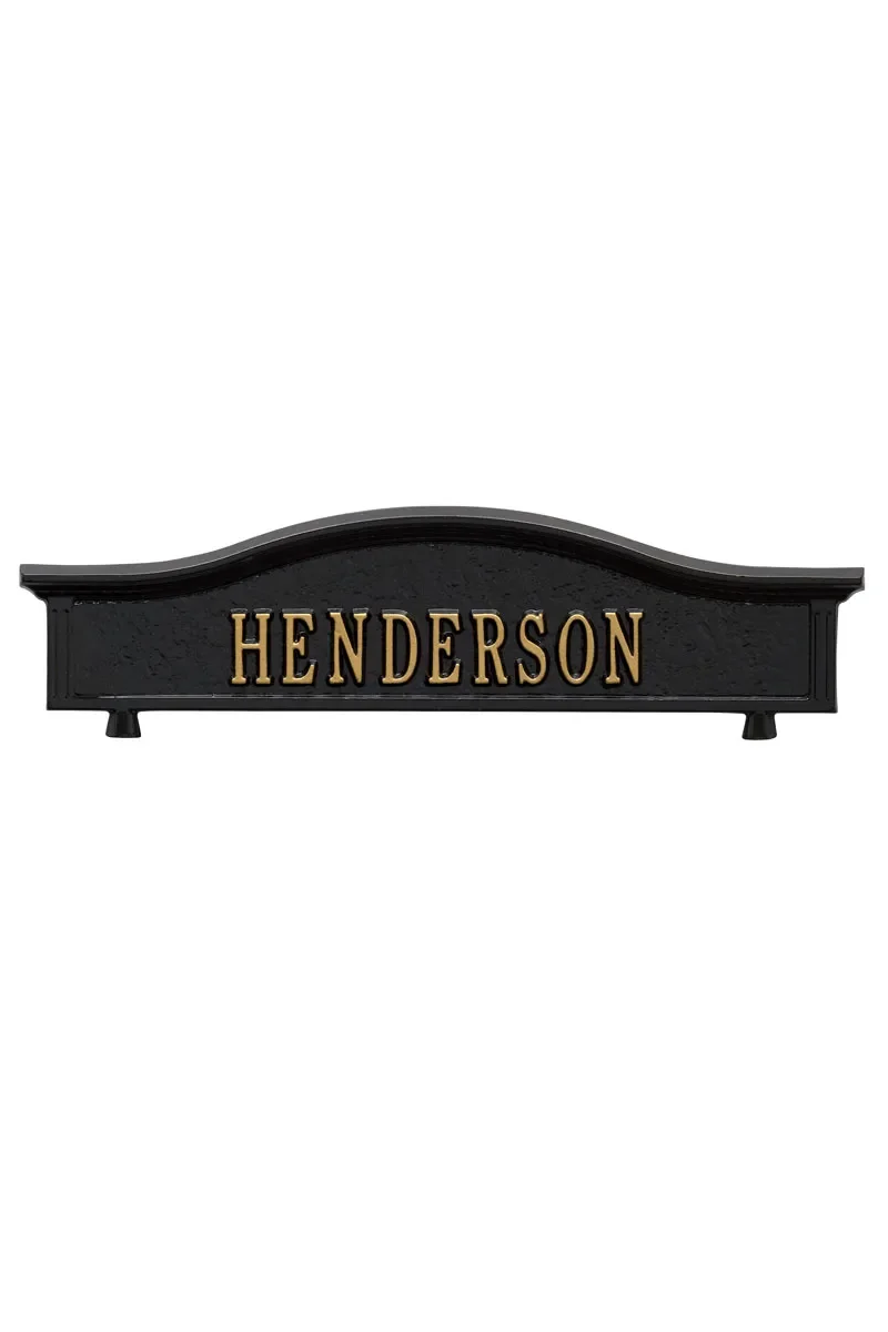 Capitol Mailbox Personalized Topper