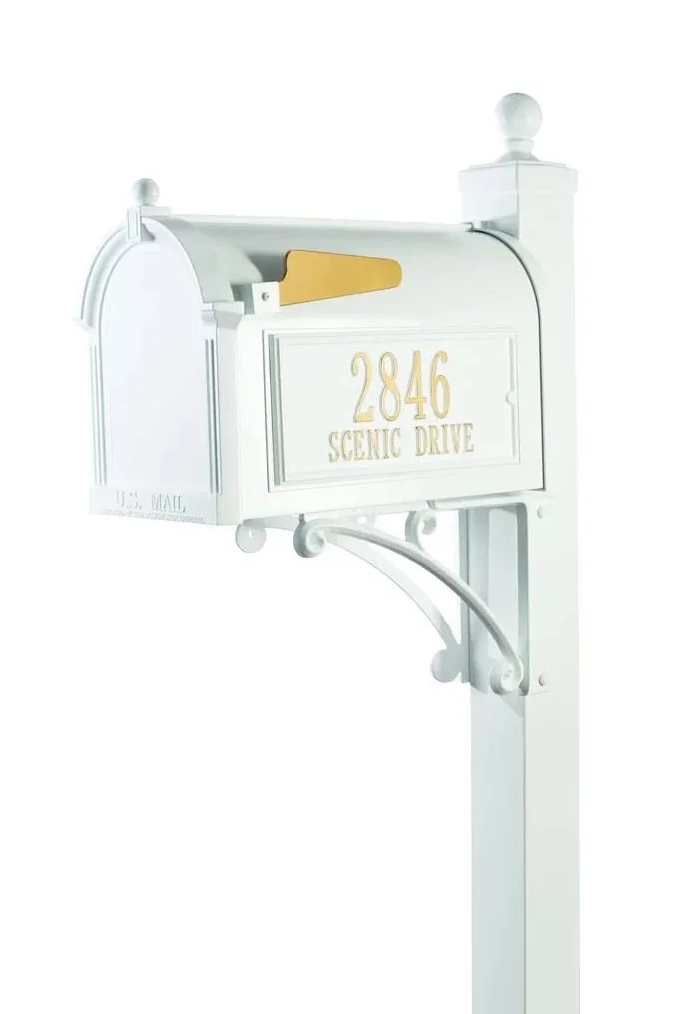 Capitol Mailbox with Ball Cap