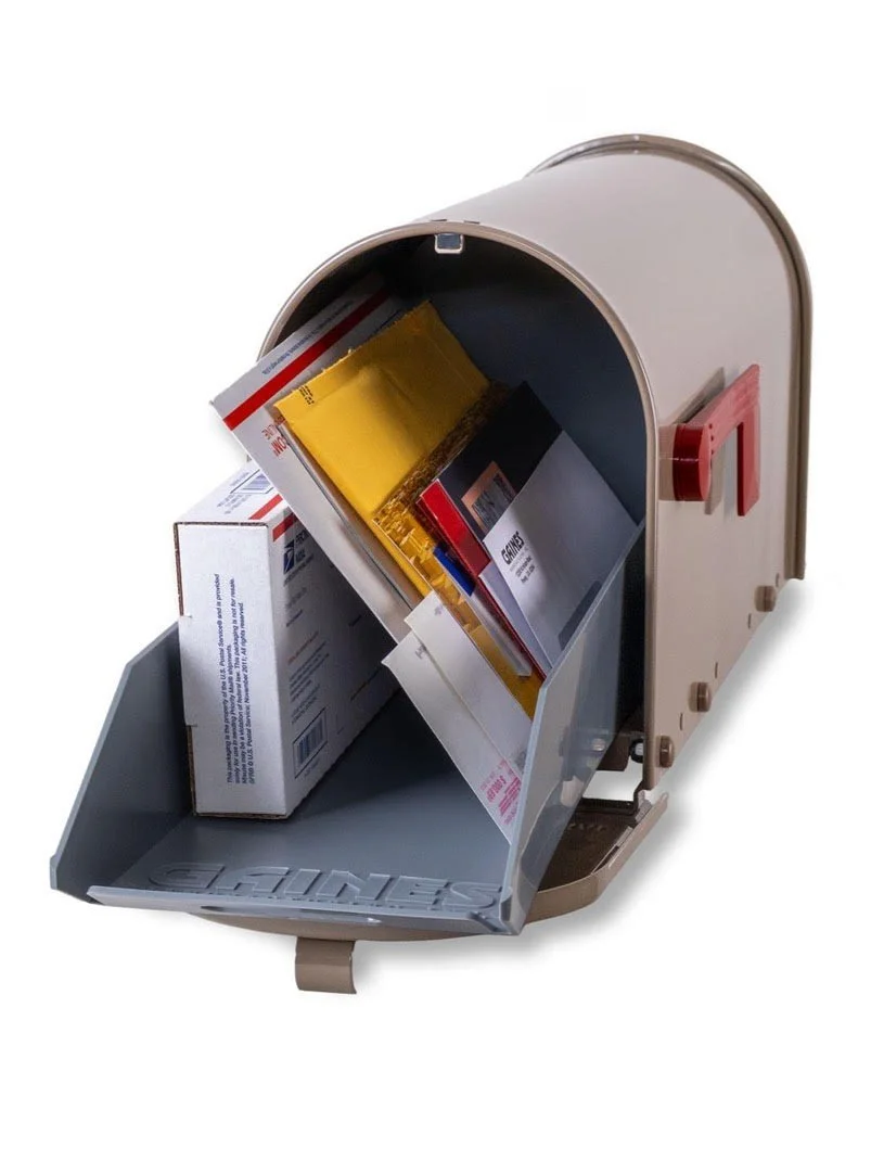 Slide Out Mail Tray