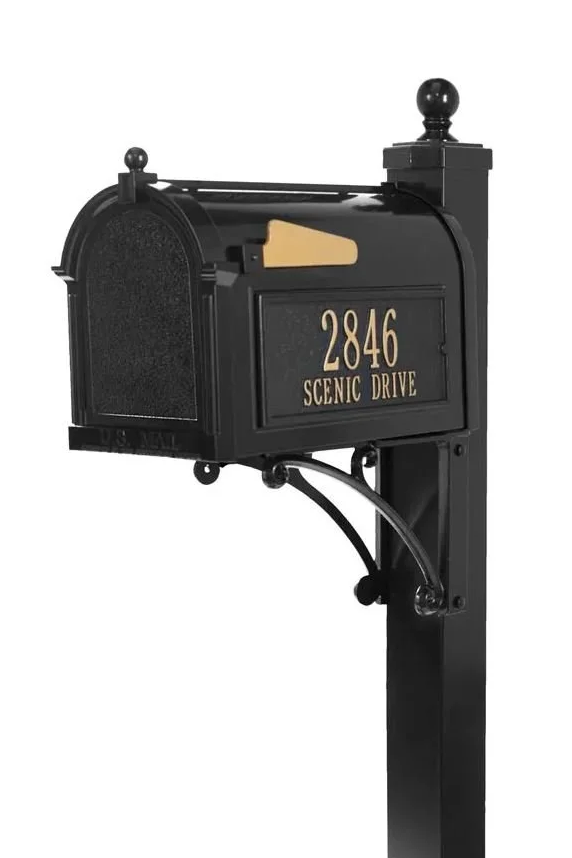 Capitol Mailbox with Ball Cap