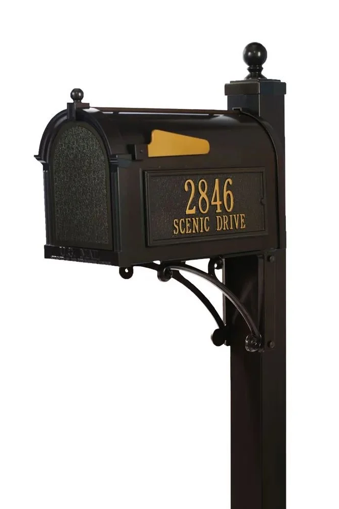 Capitol Mailbox with Ball Cap