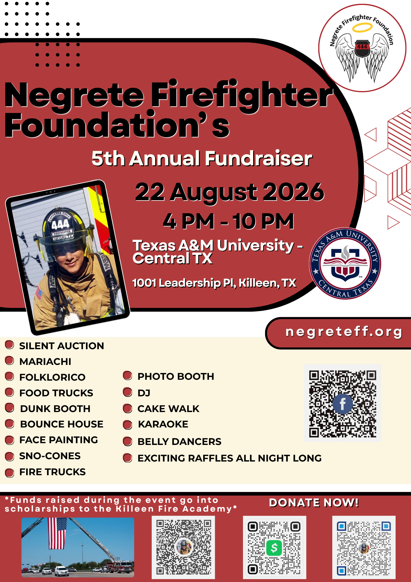 Negrete Firefighter Foundation Annual Event
