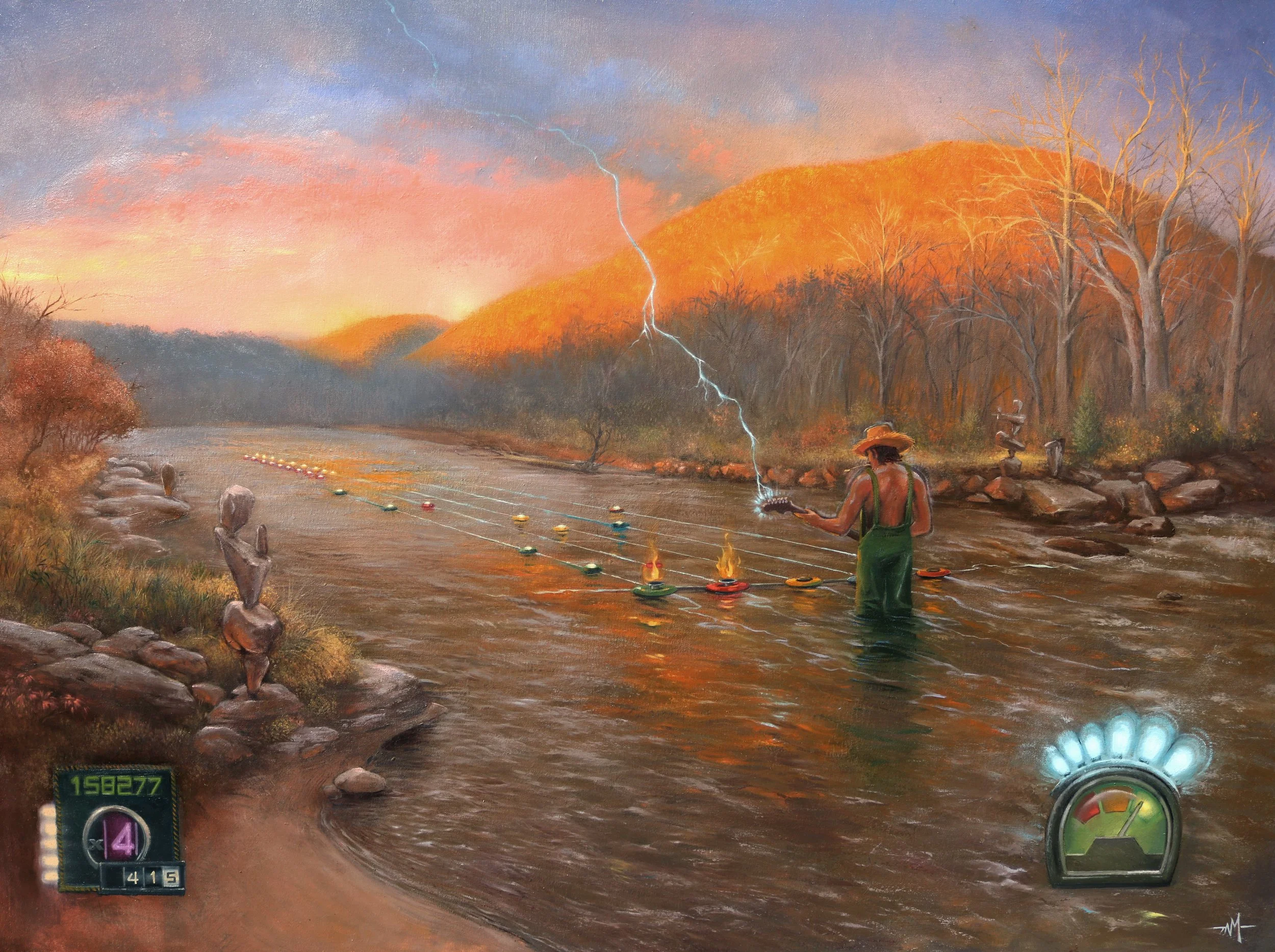"Appalachian Hero" / Oil on Canvas / 3'x4' / 2025