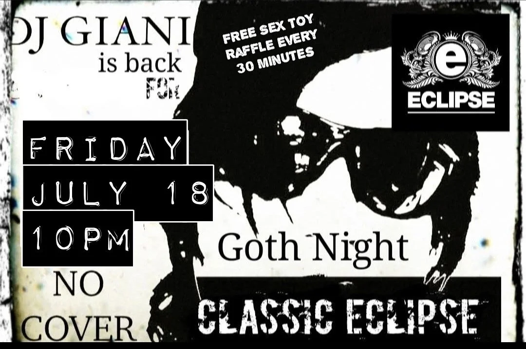 Goth Night Friday w Giani 