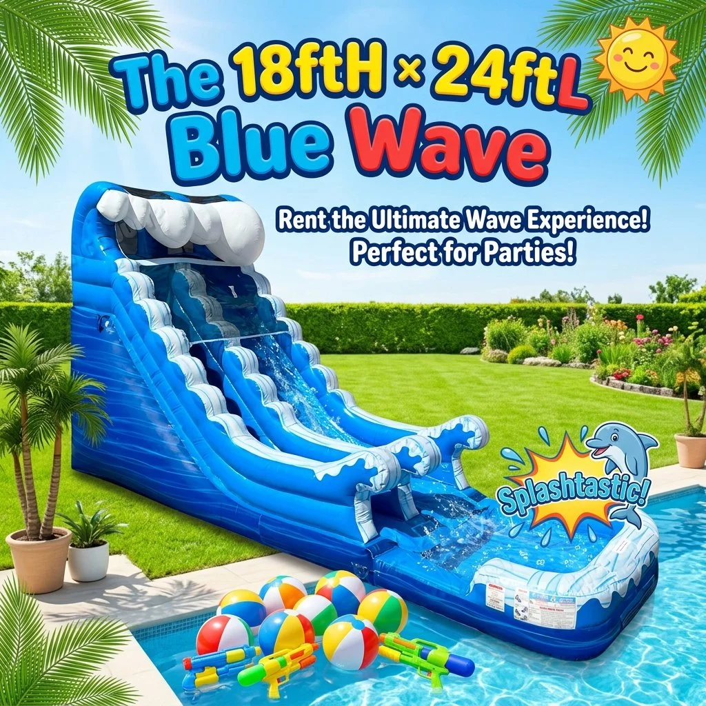 Giant slide Bouncy house