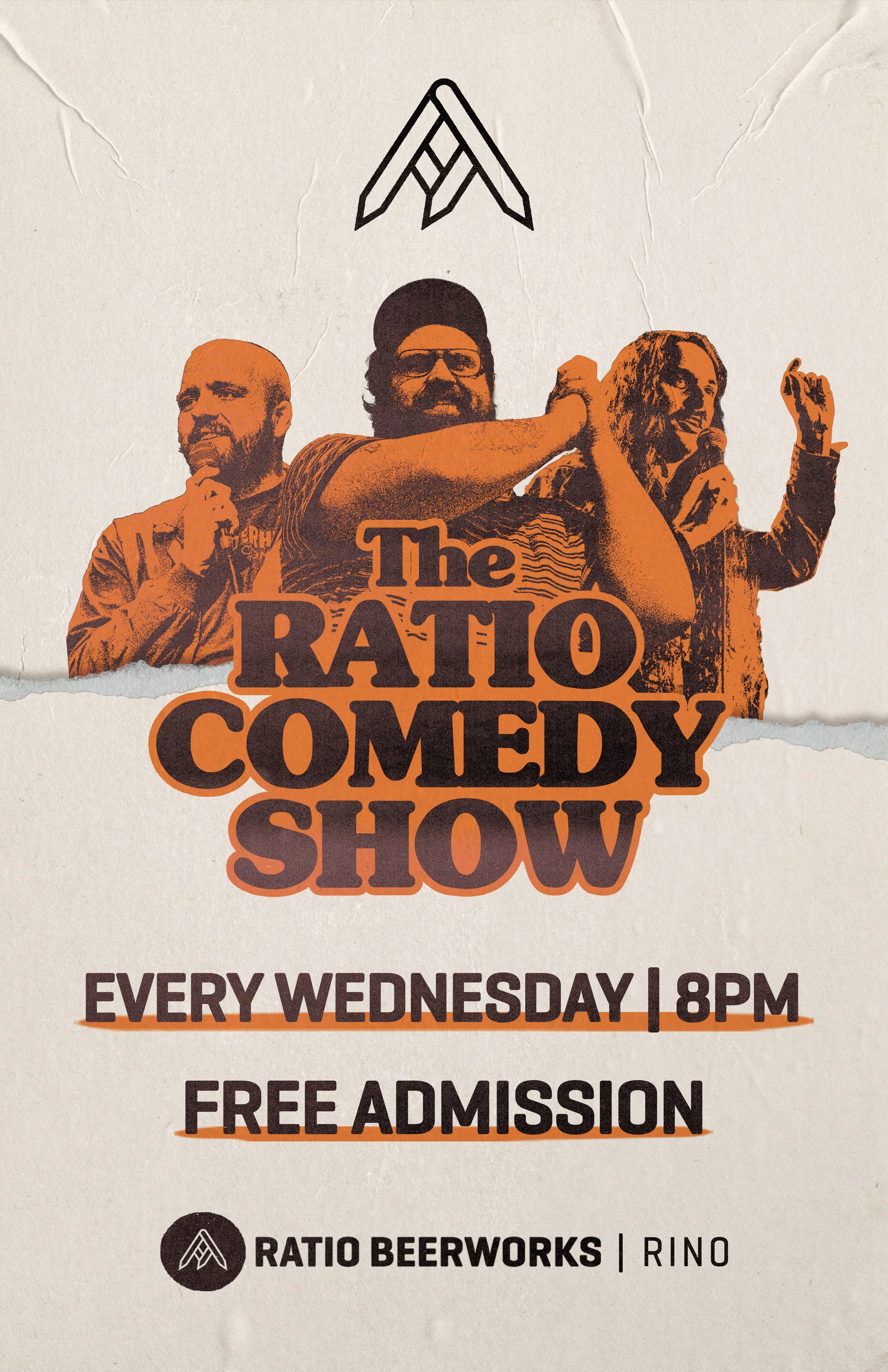 Free Comedy Wednesday at our RiNo location