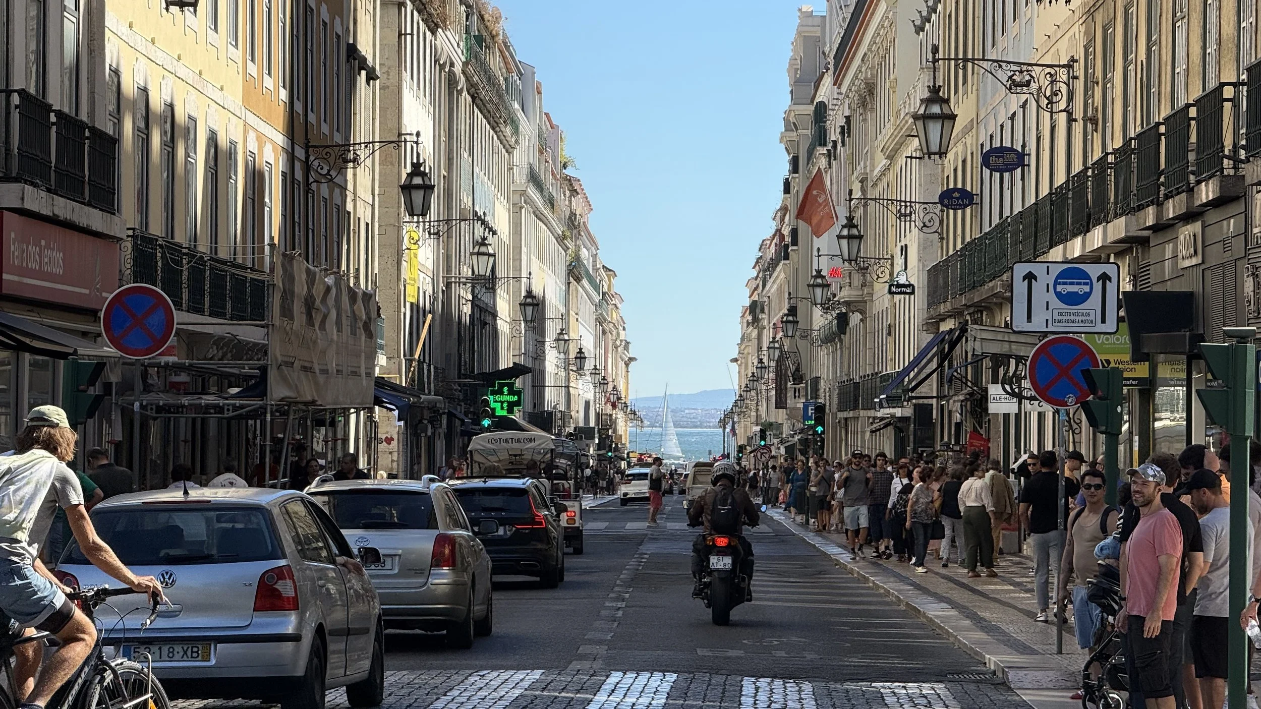 Lisbon, Portugal with the Starburgs