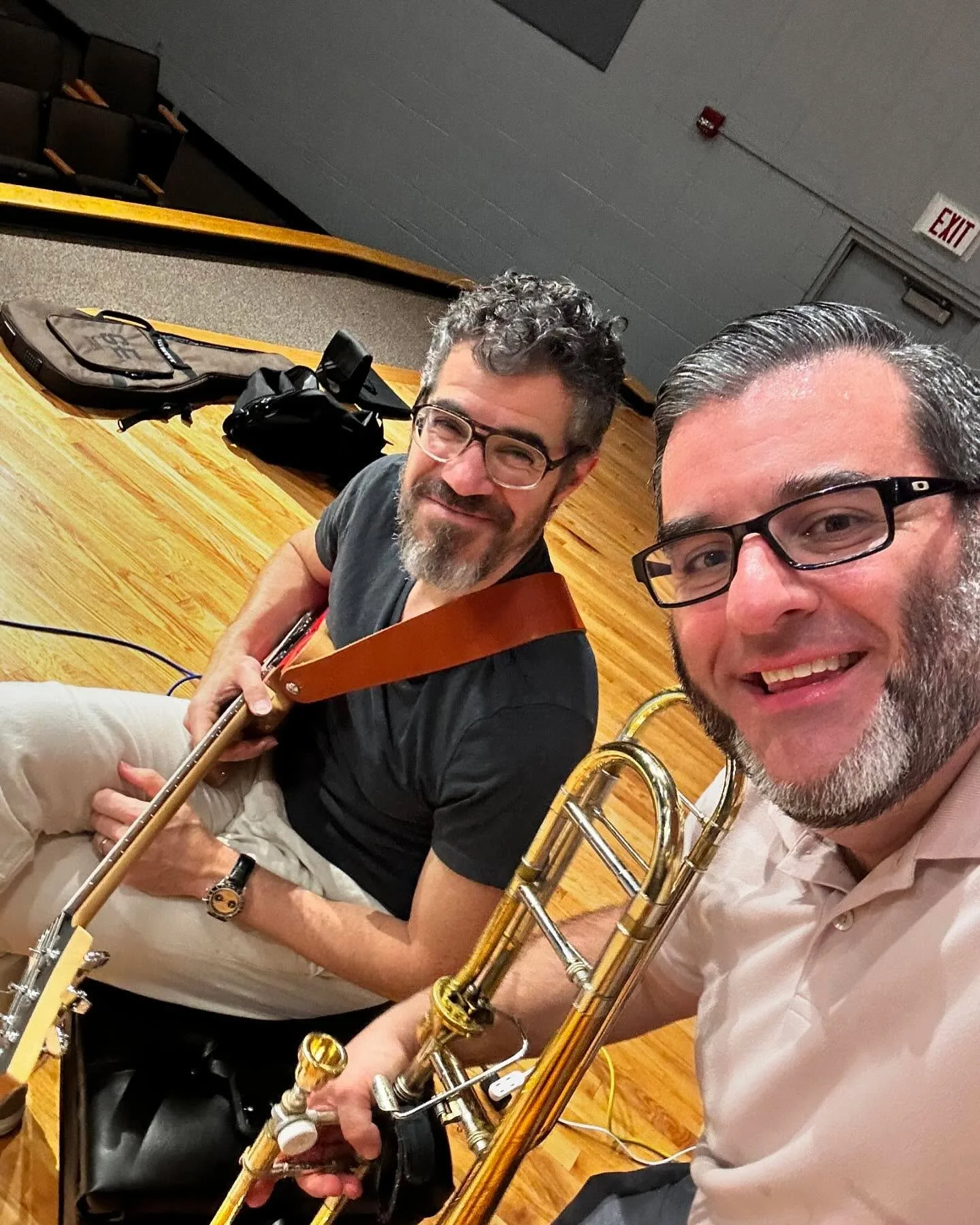 ITF PREP underway!! We are excited to share that Seven19 has been invited to perform a recital at the upcoming International Trombone Festival! Original music by Seven19, new music by David Biedenbender, and other works from Piazzolla to Metallica an