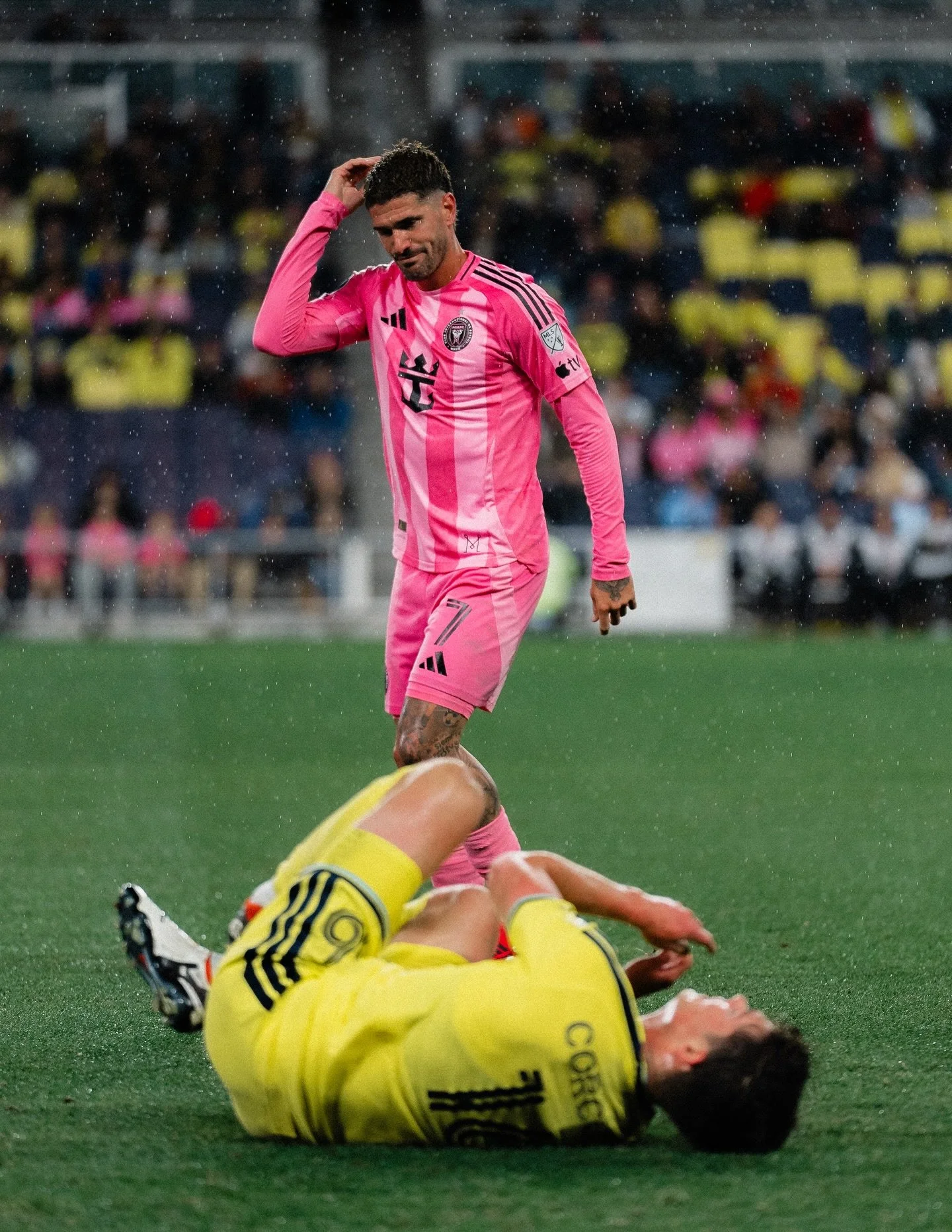 More from the recent tie between Nashville SC vs Inter Miami.

Shot for @extratimemag