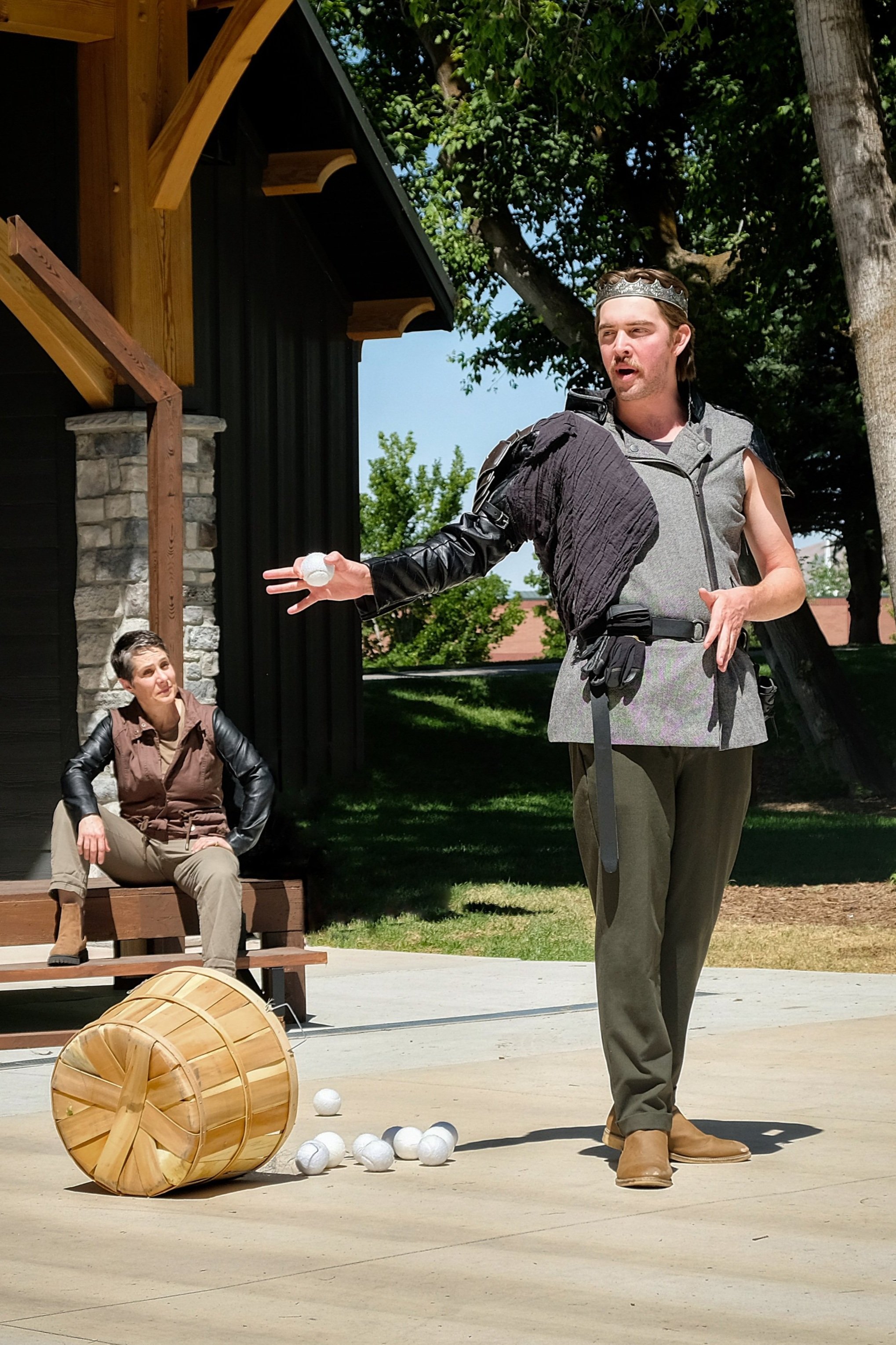 Henry V 2025:
Directed by Jon Liddiard at Creekside Theatre Festival
Costumes and photos by
Jen Christensen