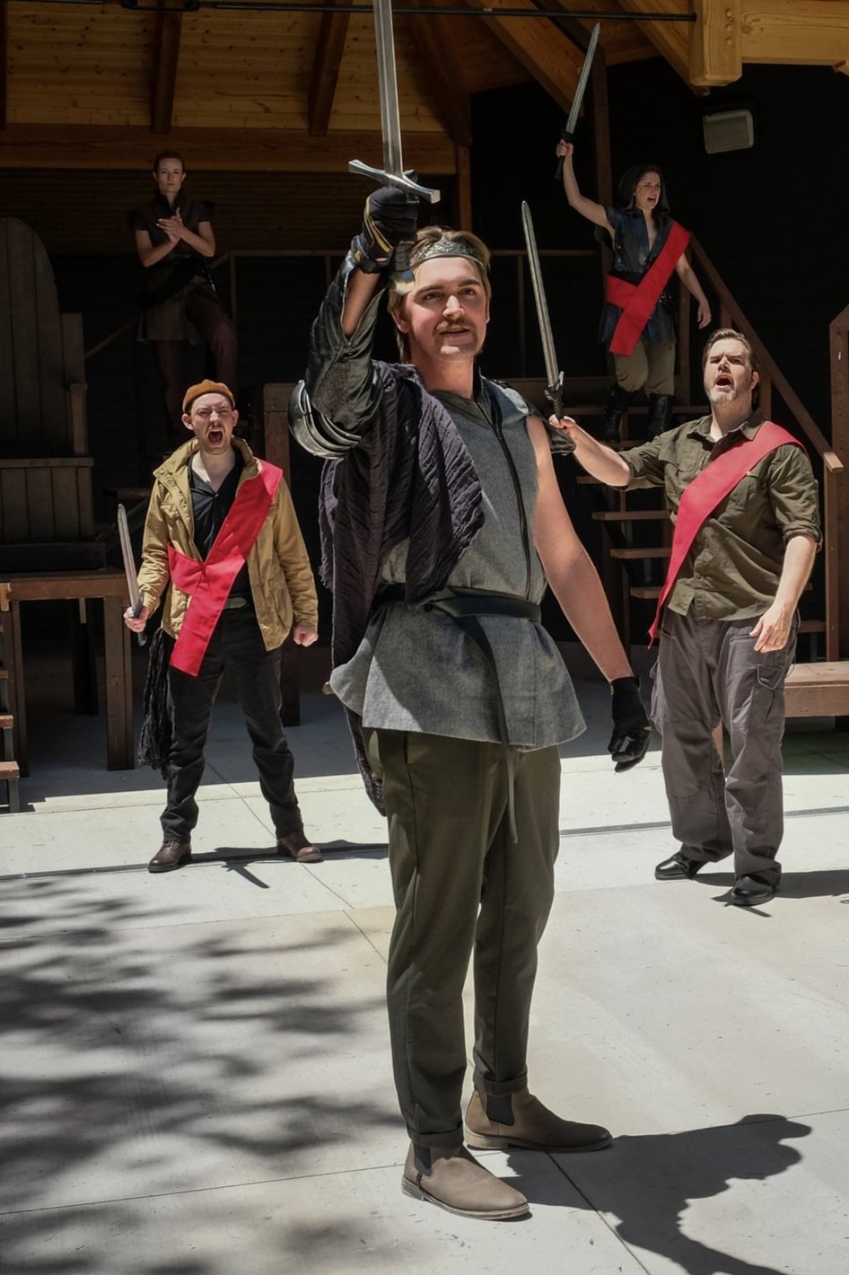Henry V 2025:
Directed by Jon Liddiard at Creekside Theatre Festival
Costumes and photos by
Jen Christensen