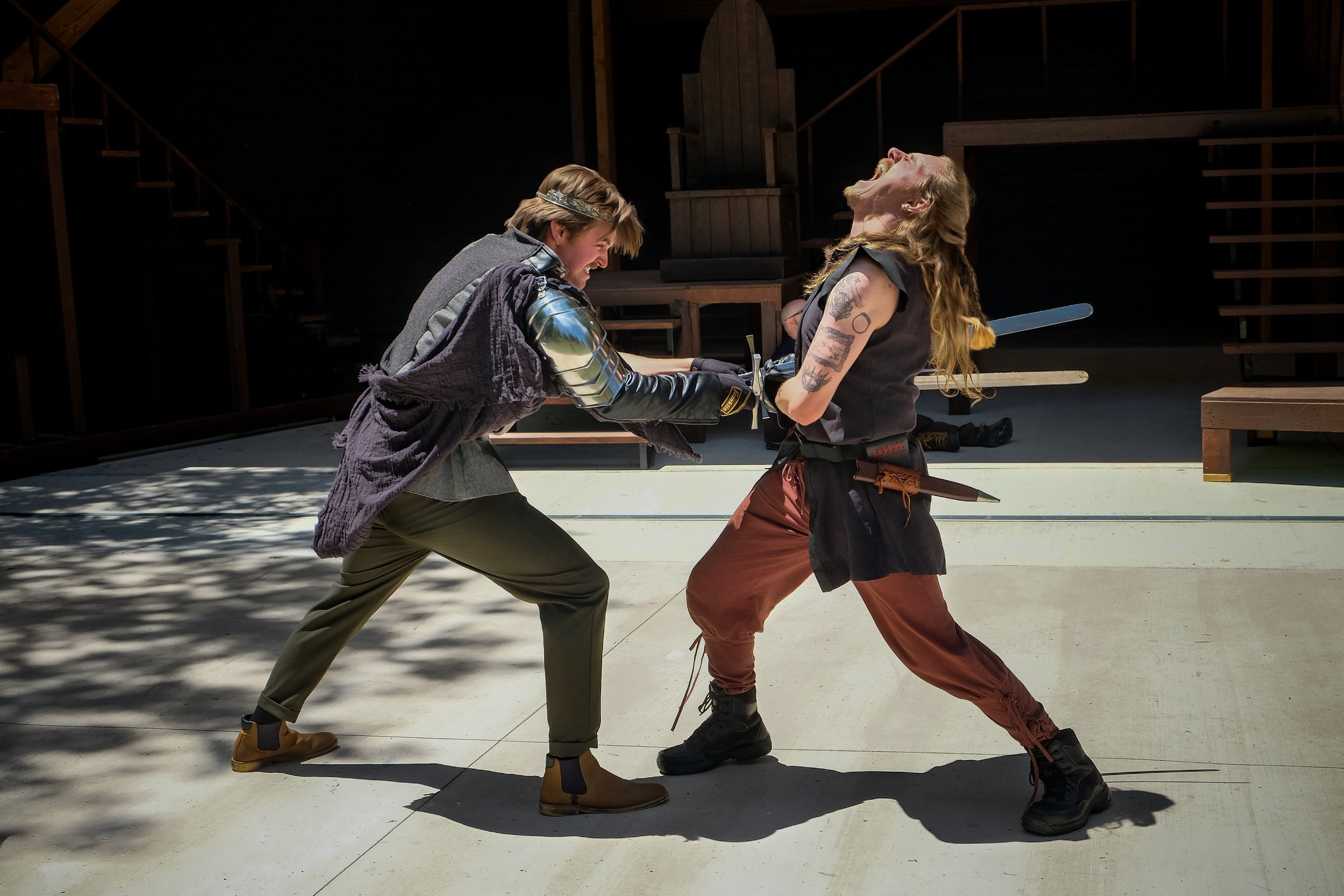 Henry V 2025:
Directed by Jon Liddiard at Creekside Theatre Festival
Costumes and photos by
Jen Christensen