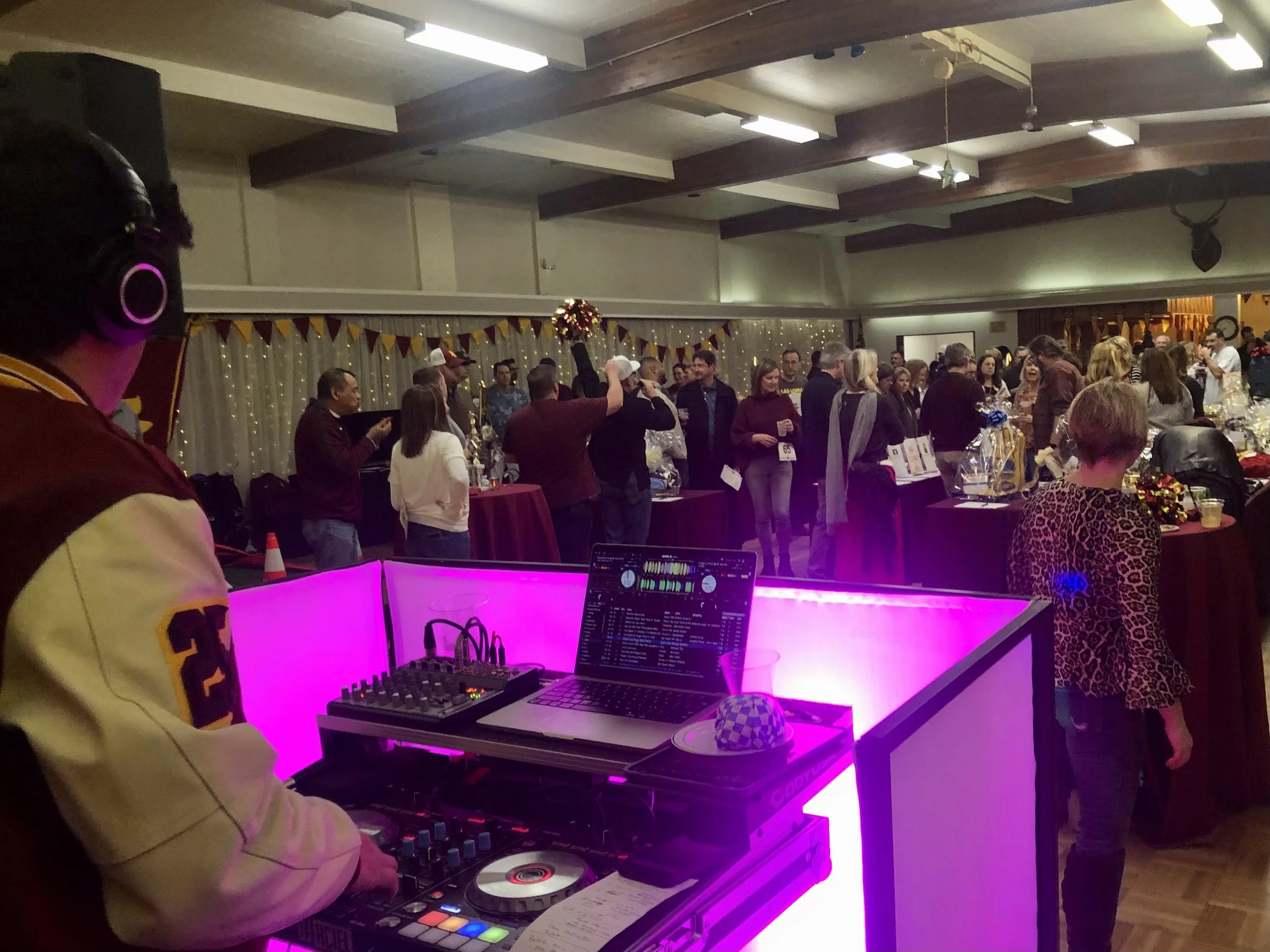 DJ at Creekside Hall