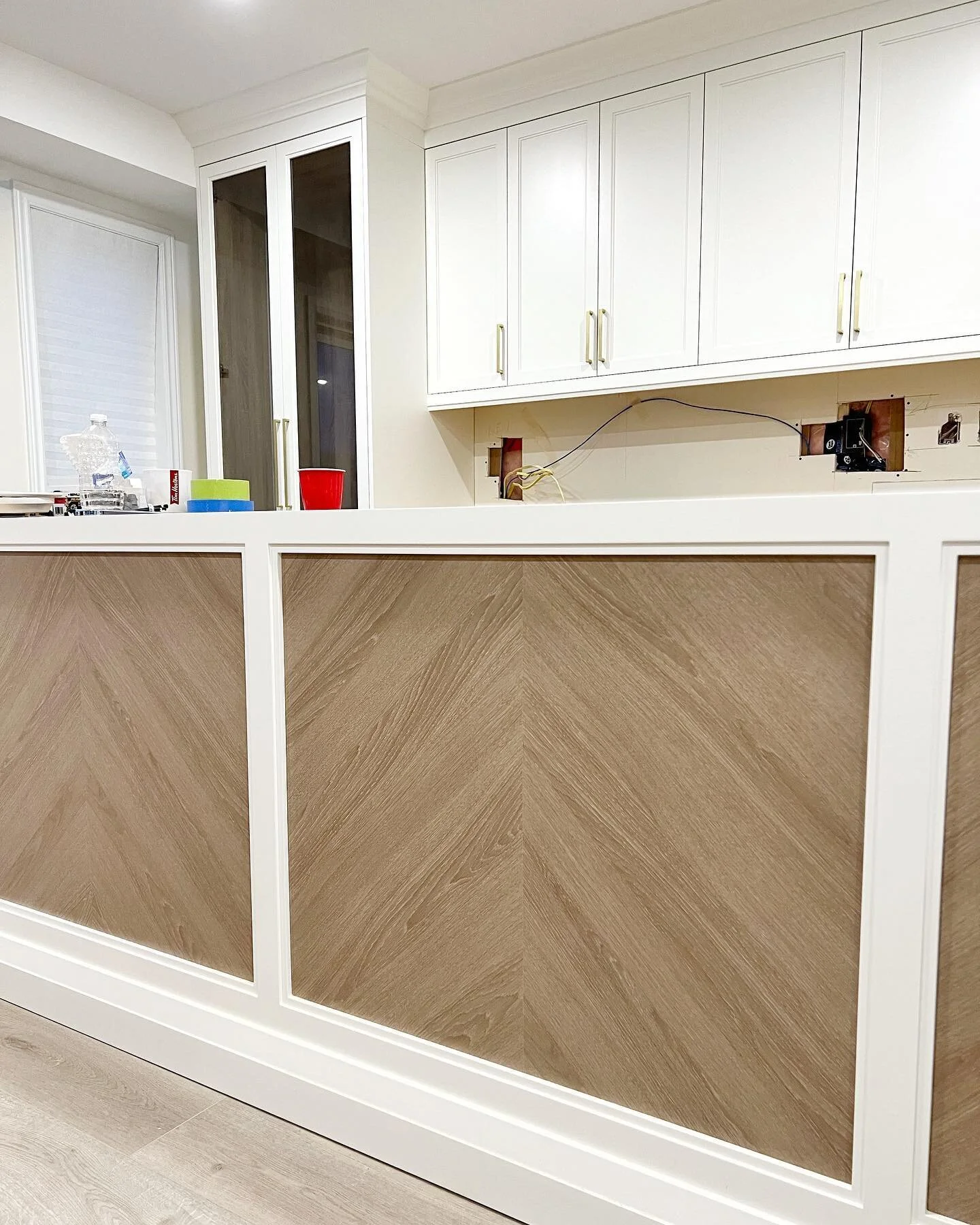 My favourite part of a home renovation #dreamkitchen #kitchendetails #kitchendesign #phamconstruction