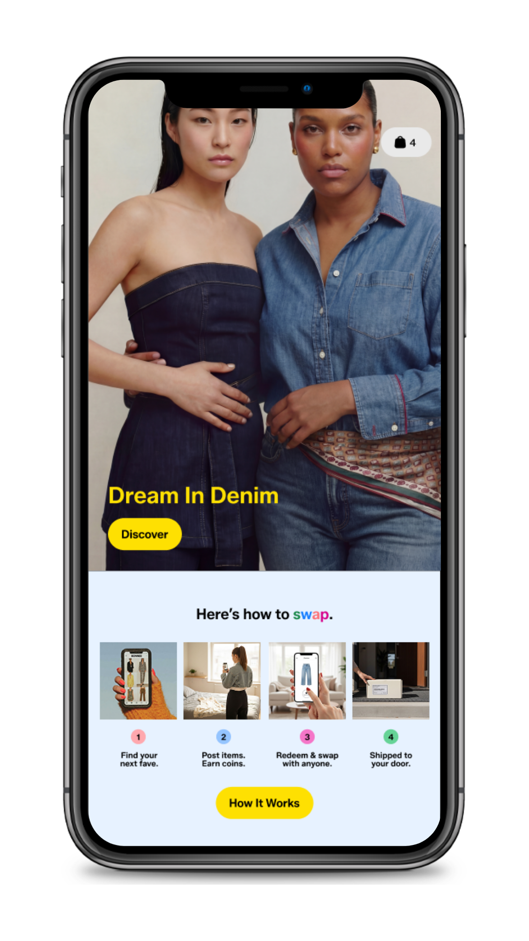 Image of BONNEE the clothing swap app best fashion app and fashion alternative