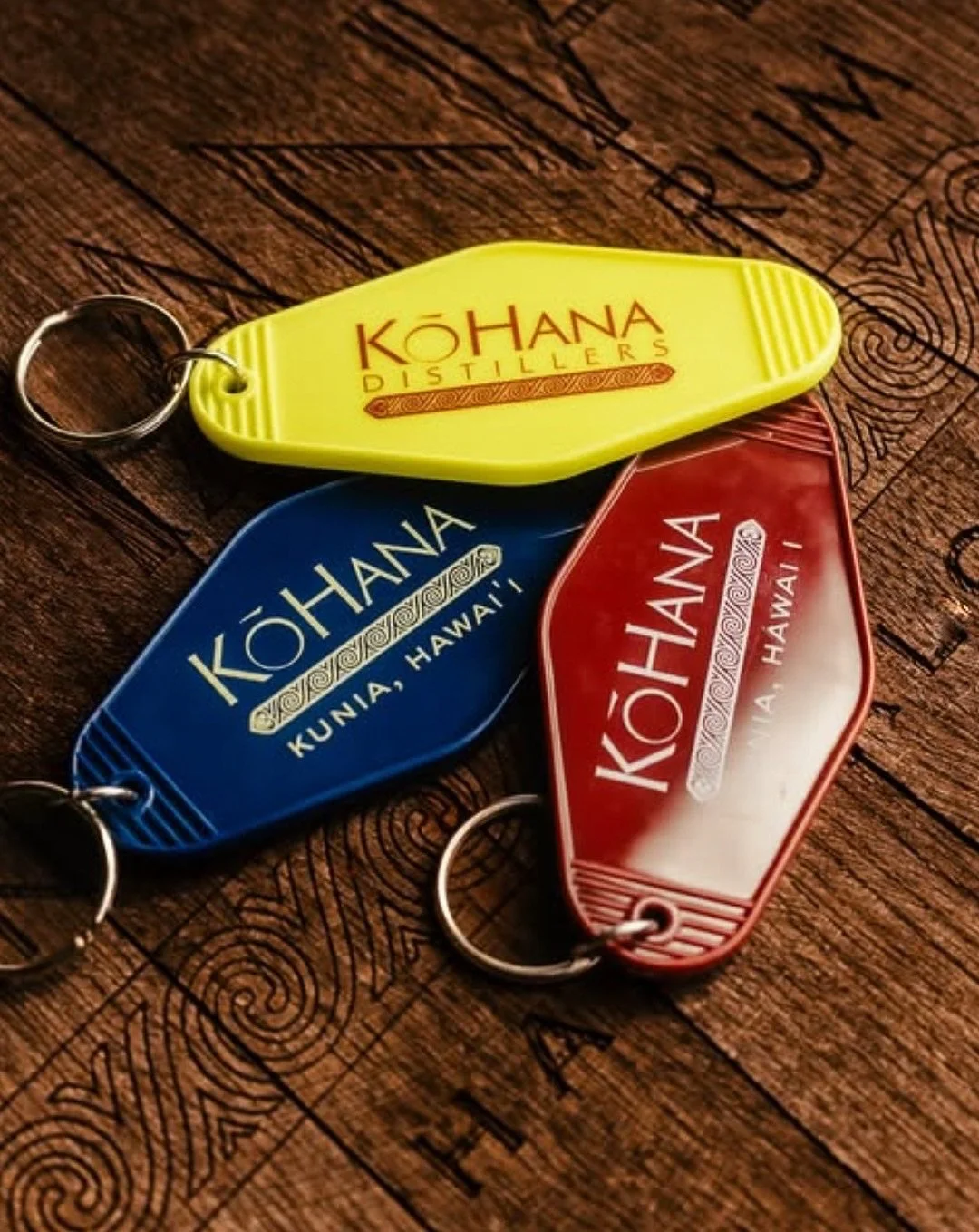 Carry a piece of Kō Hana with you 🔑✨ 
⠀⠀⠀⠀⠀⠀⠀⠀⠀
Motel keychains are the low-cost merch item that does it all. Add your logo, a cheeky phrase, or a graphic that makes people smile.