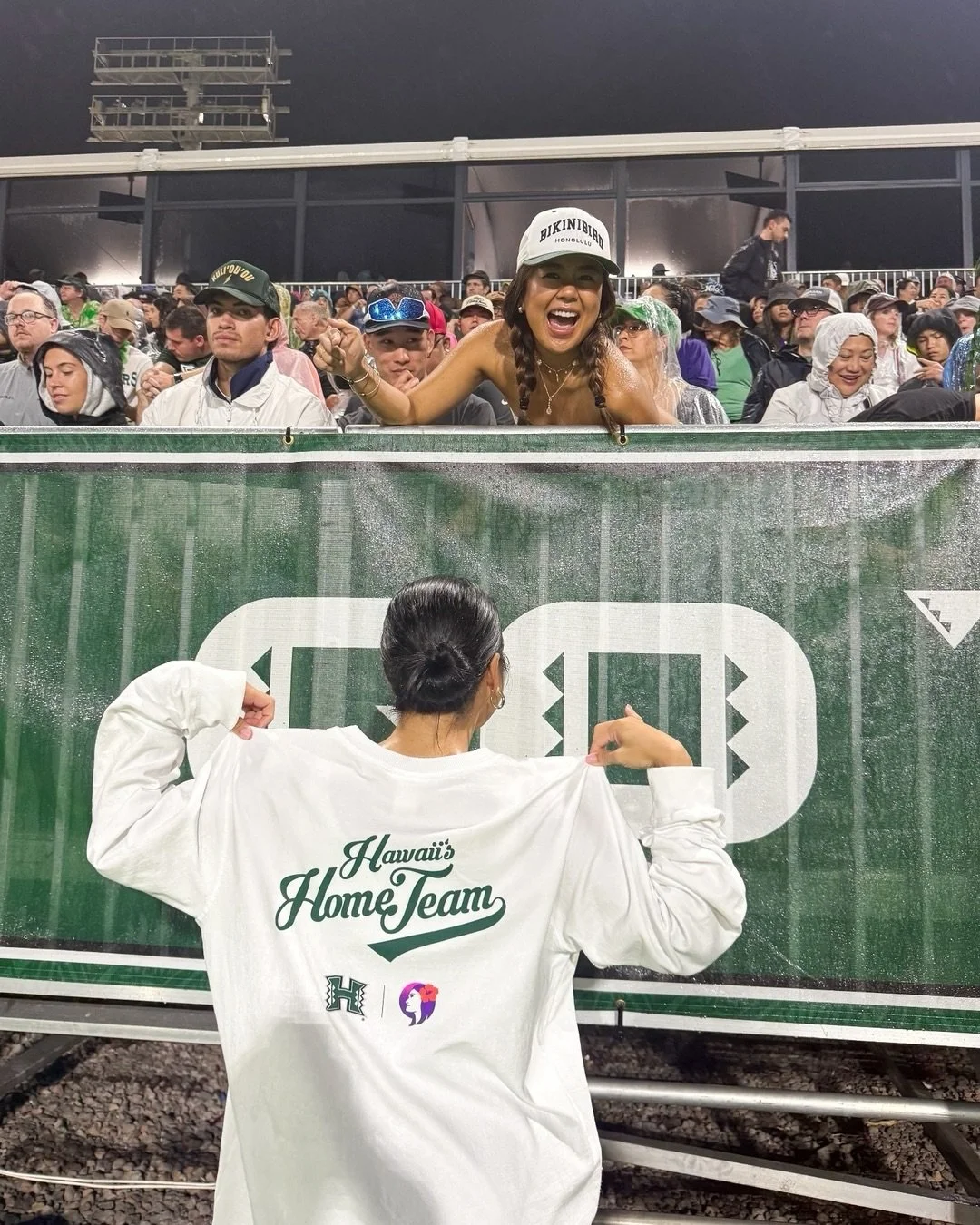 When you spot our merch at your alma mater...while wearing our merch. 🤙🏽🏈🌈