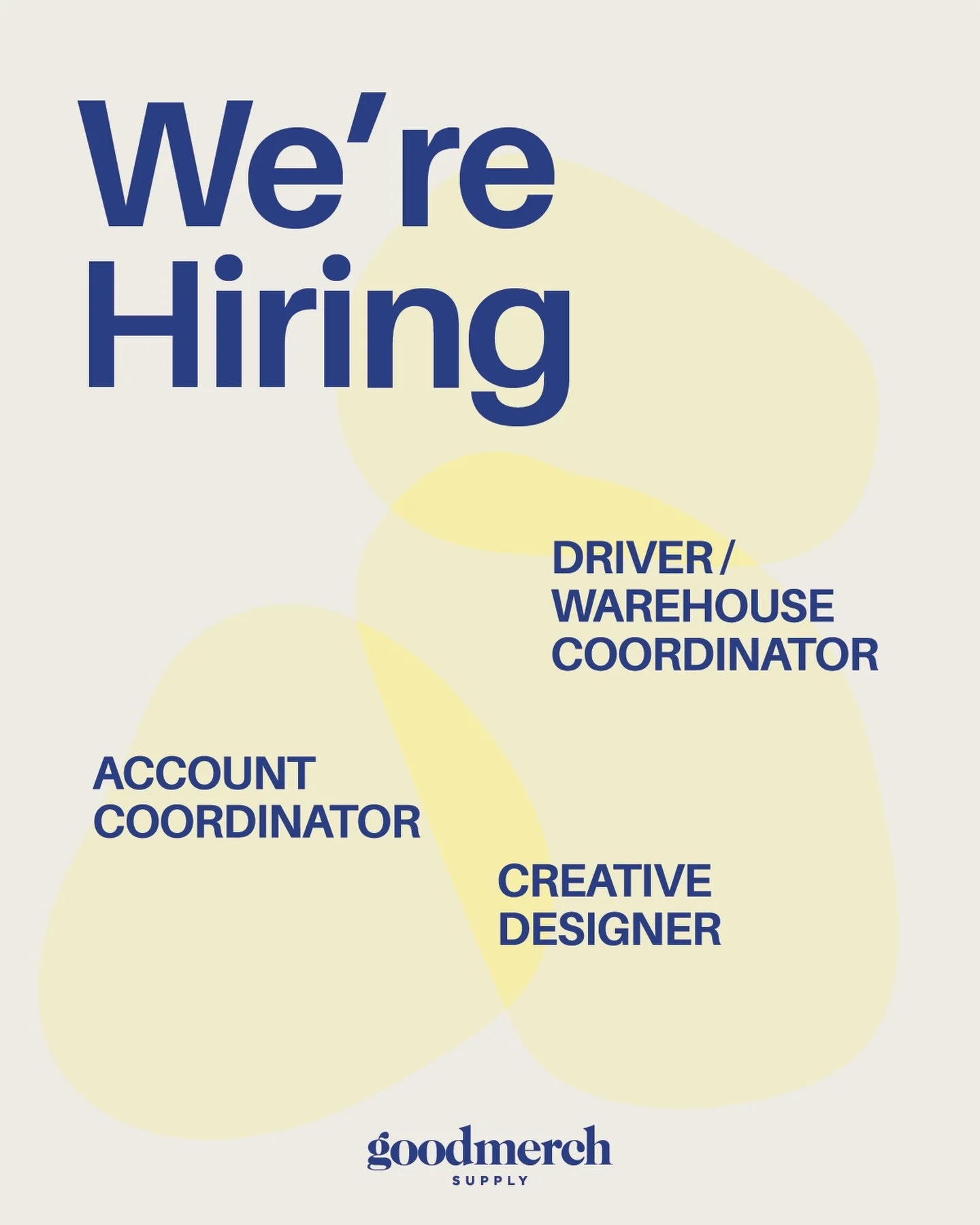 We&rsquo;re hiring 3 on-site positions based in Kaka&rsquo;ako!
Tap the link in our bio to apply.

Applying for Creative Designer? Tell us your favorite font when you apply 📝